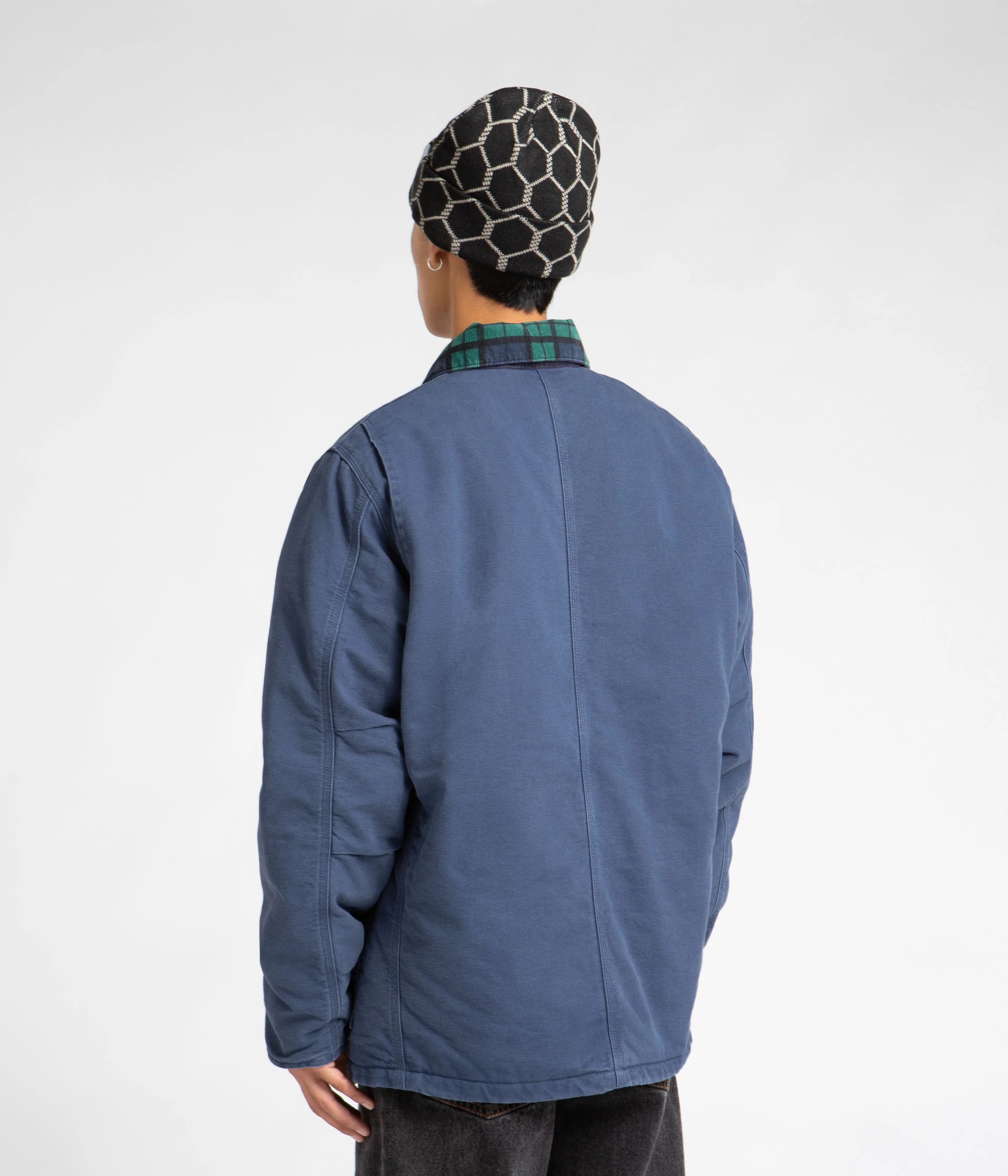 Carhartt x Quartersnacks OG Arctic Coat - Blue - Image 4