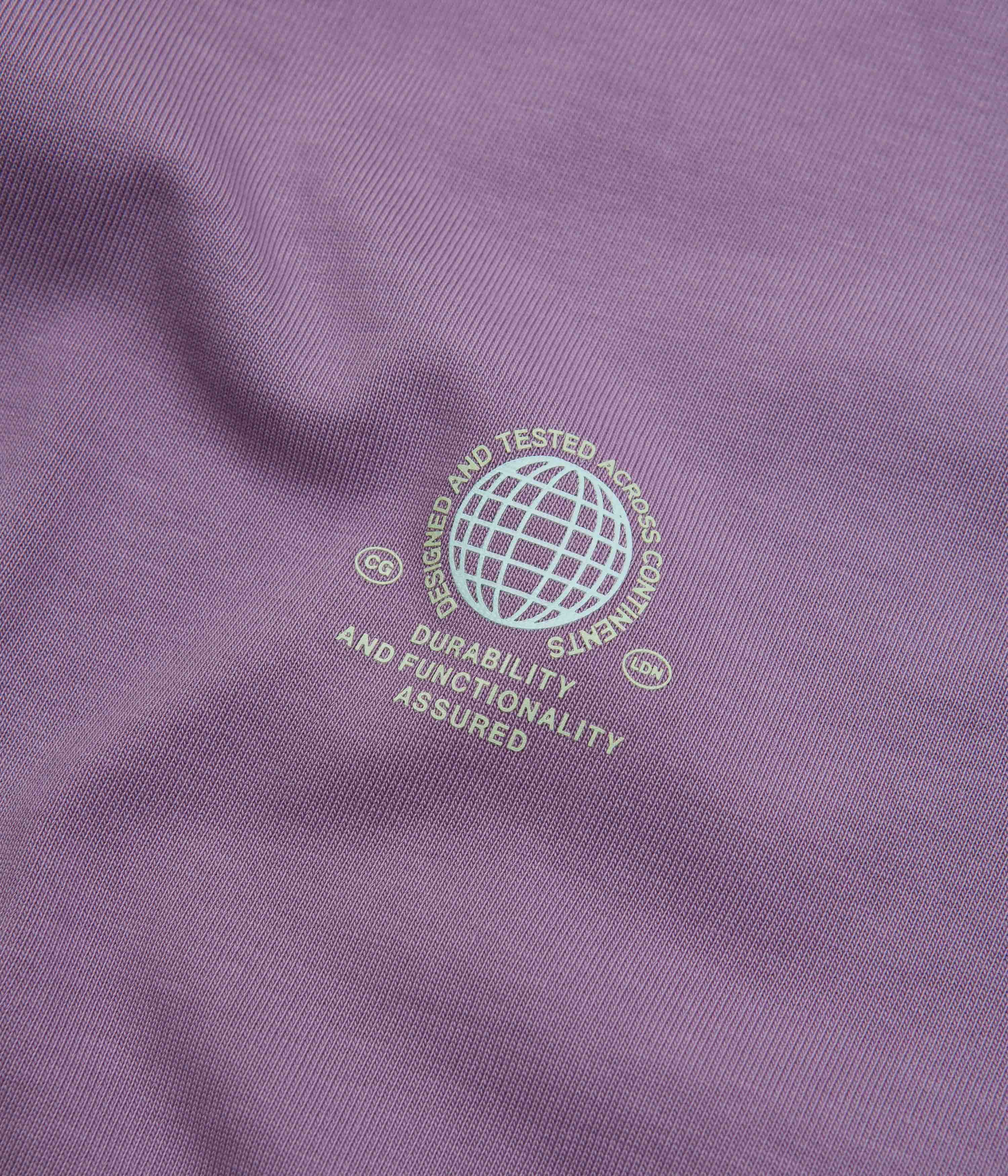 Carrier Goods Globe T-Shirt - Purple Sage - Image 4