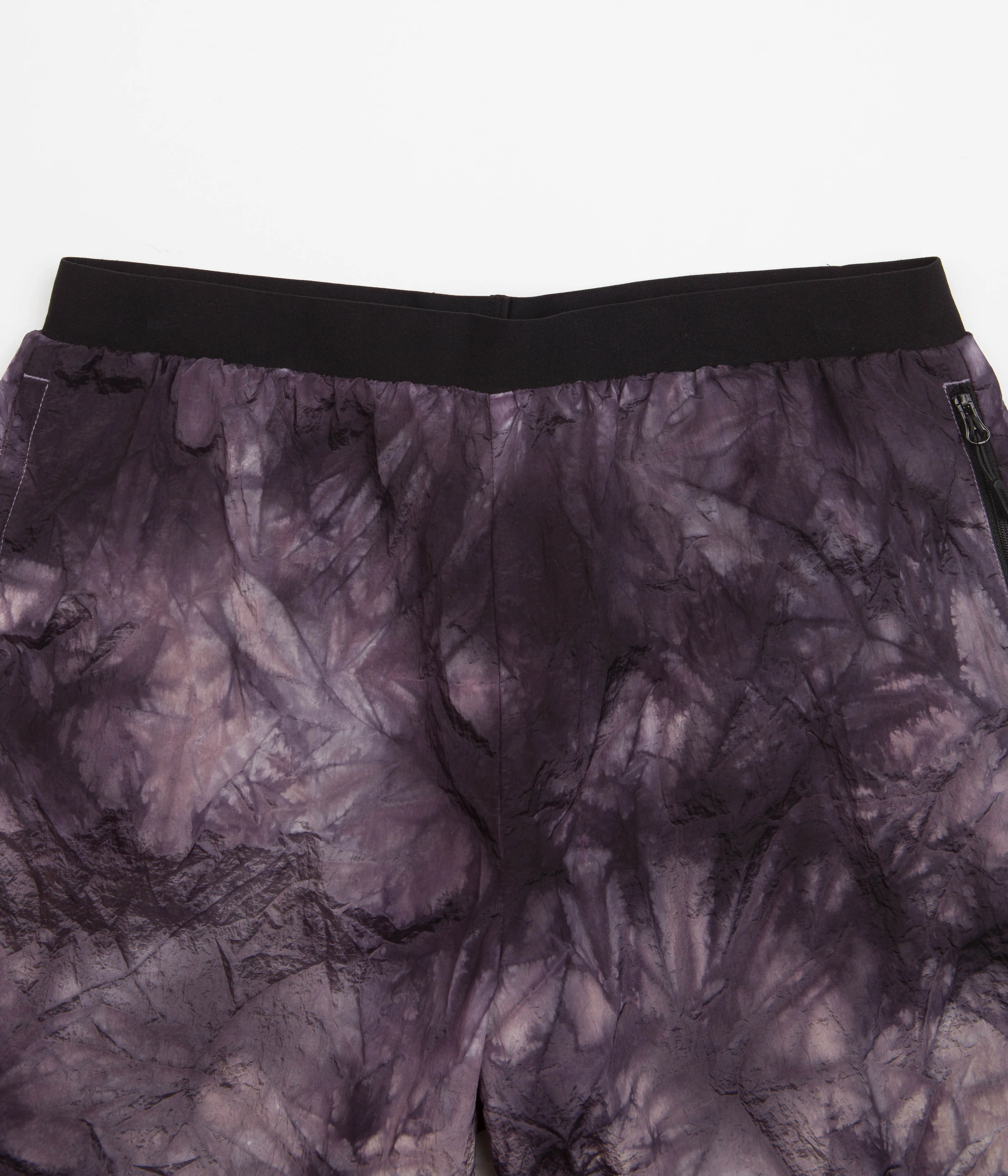 Carrier Goods Tie Dye Trail Runner Shorts - Purple - Image 2