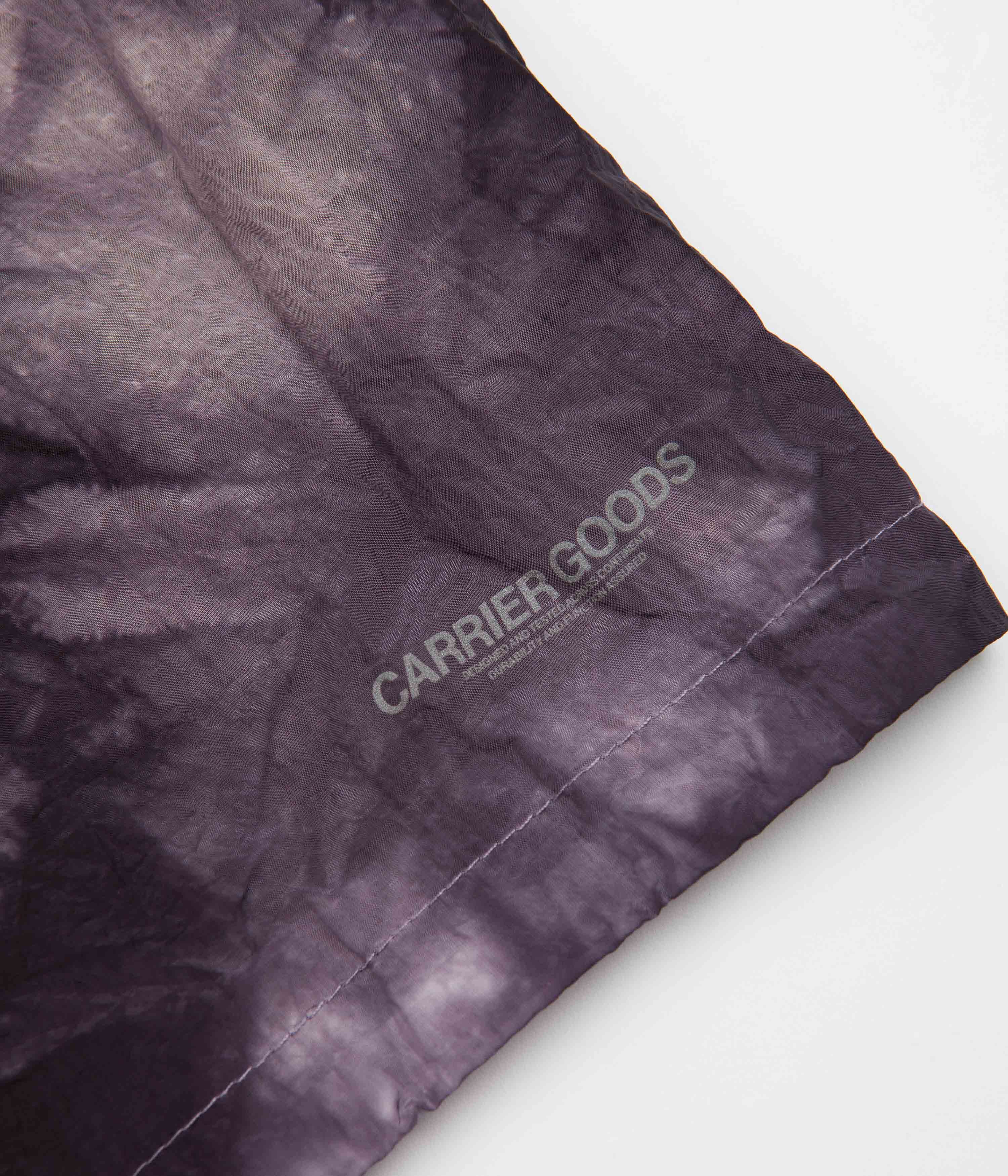 Carrier Goods Tie Dye Trail Runner Shorts - Purple - Image 6