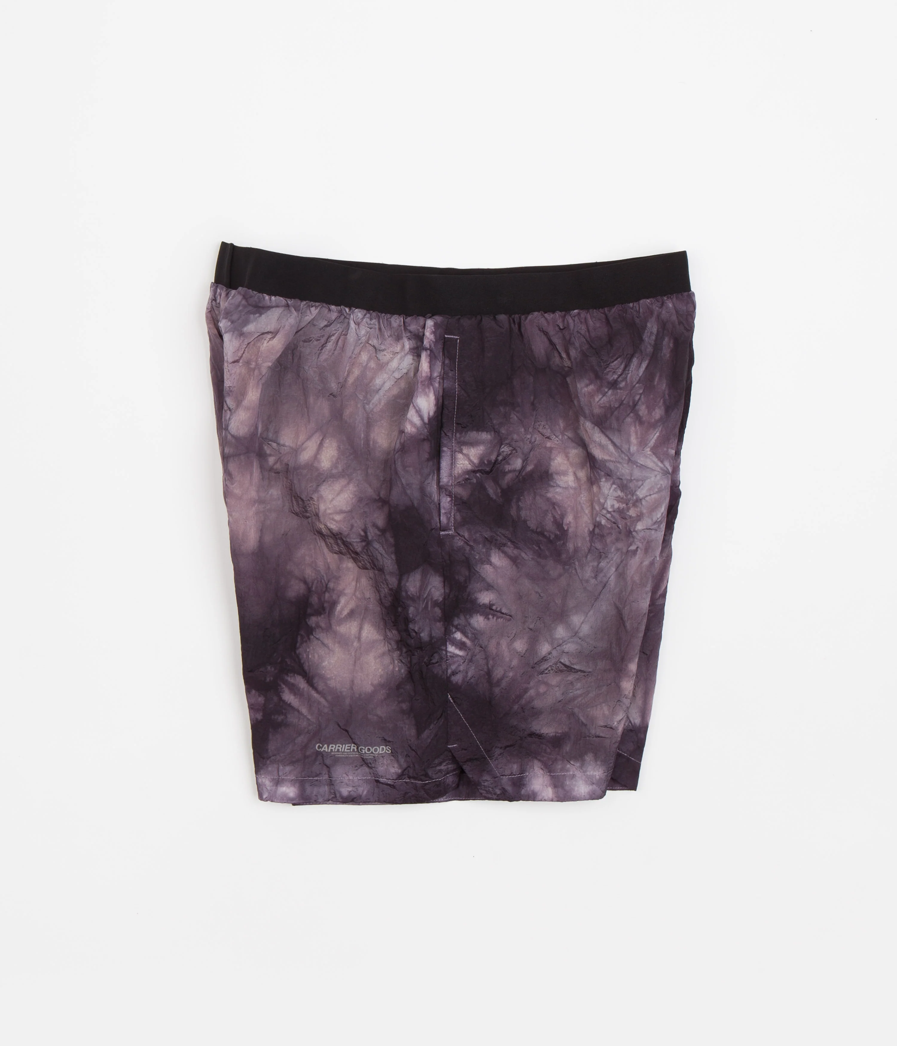 Carrier Goods Tie Dye Trail Runner Shorts - Purple - Image 7