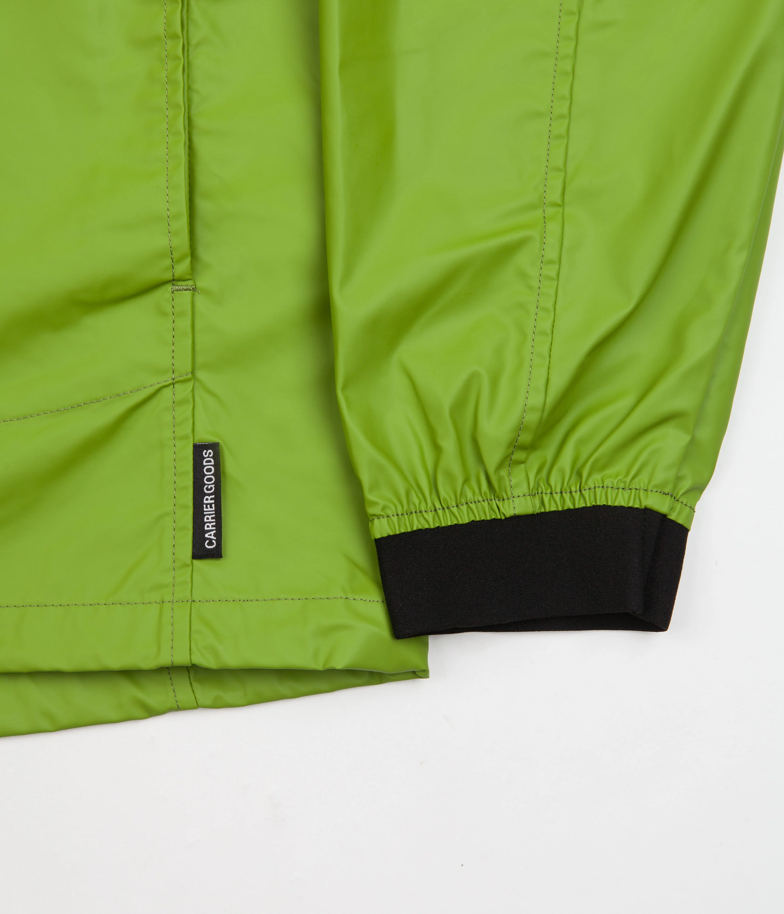 Carrier Goods Waxed Elements Full Zip Jacket - Lima Bean - Image 3