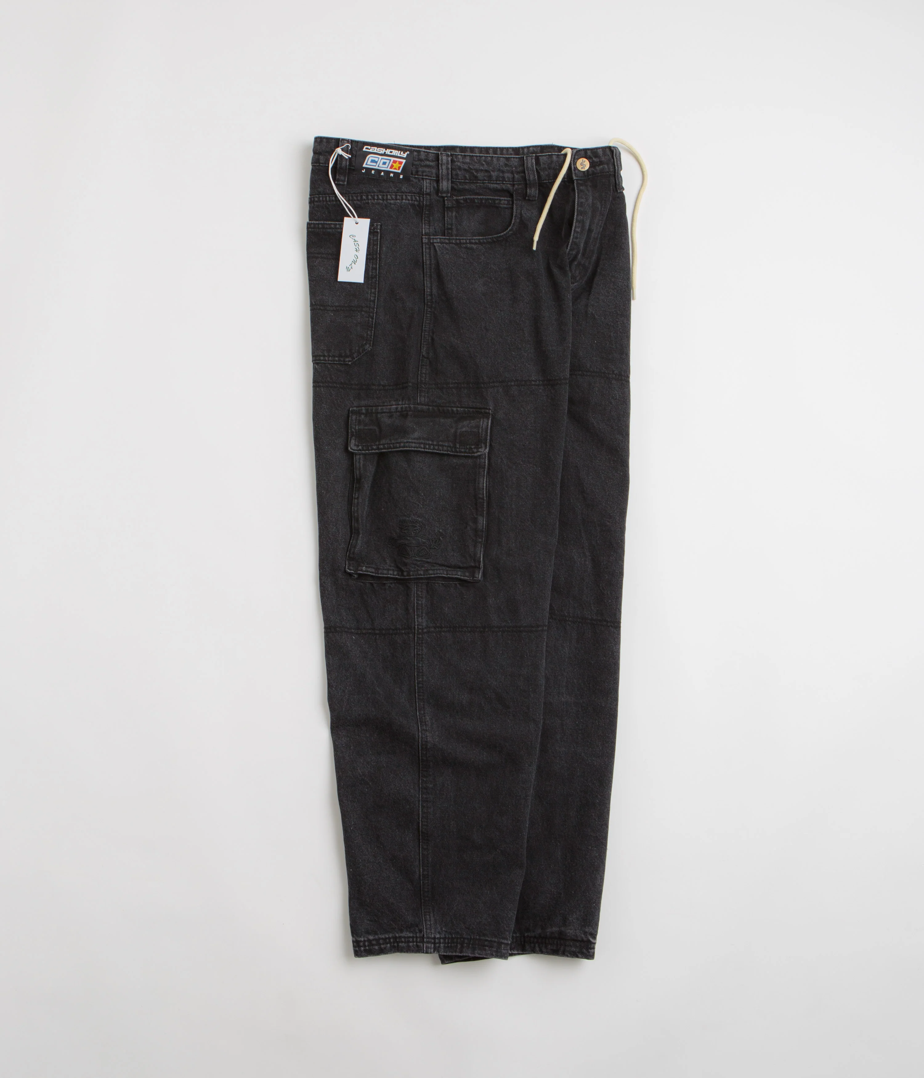 Cash Only Aleka Cargo Jeans - Black - Image 2
