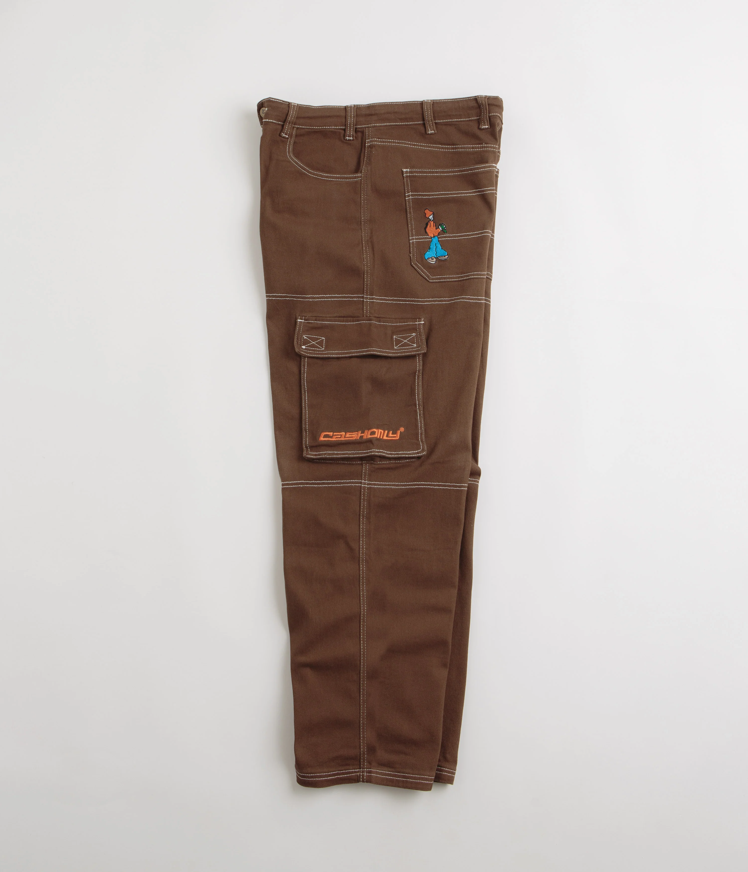 Cash Only Aleka Cargo Jeans - Brown - Image 2