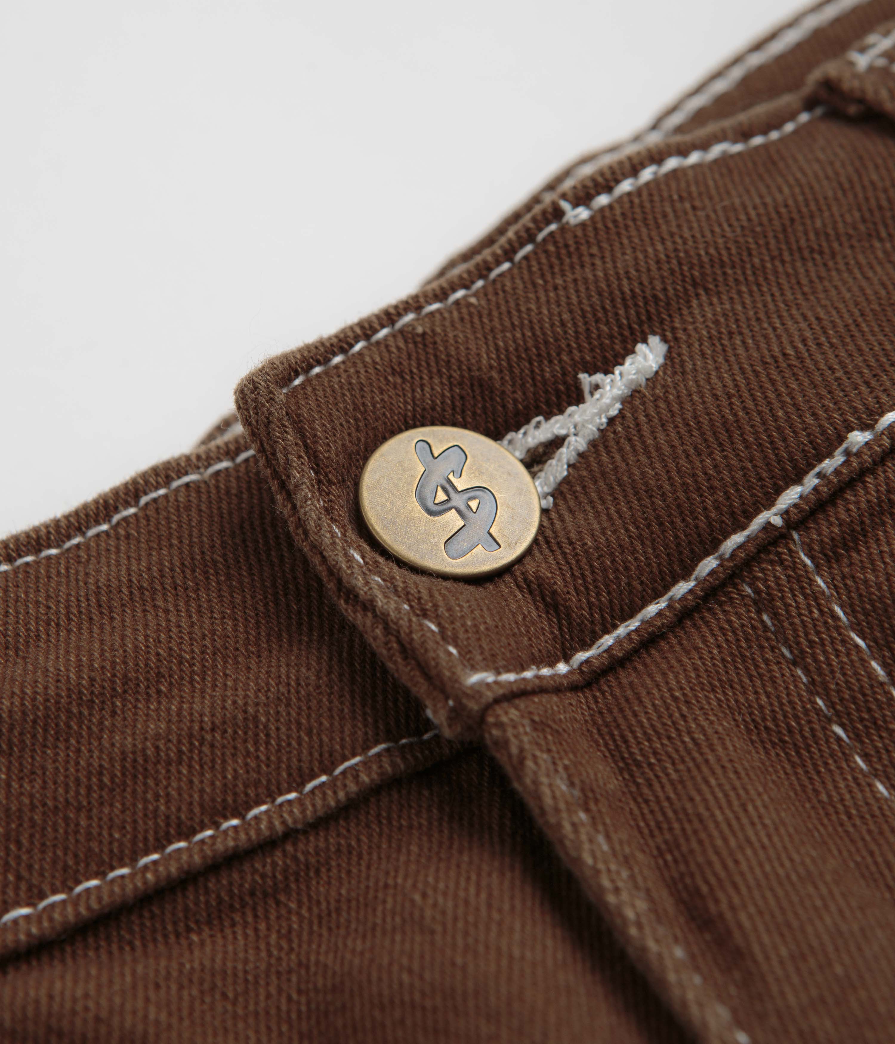Cash Only Aleka Cargo Jeans - Brown - Image 5
