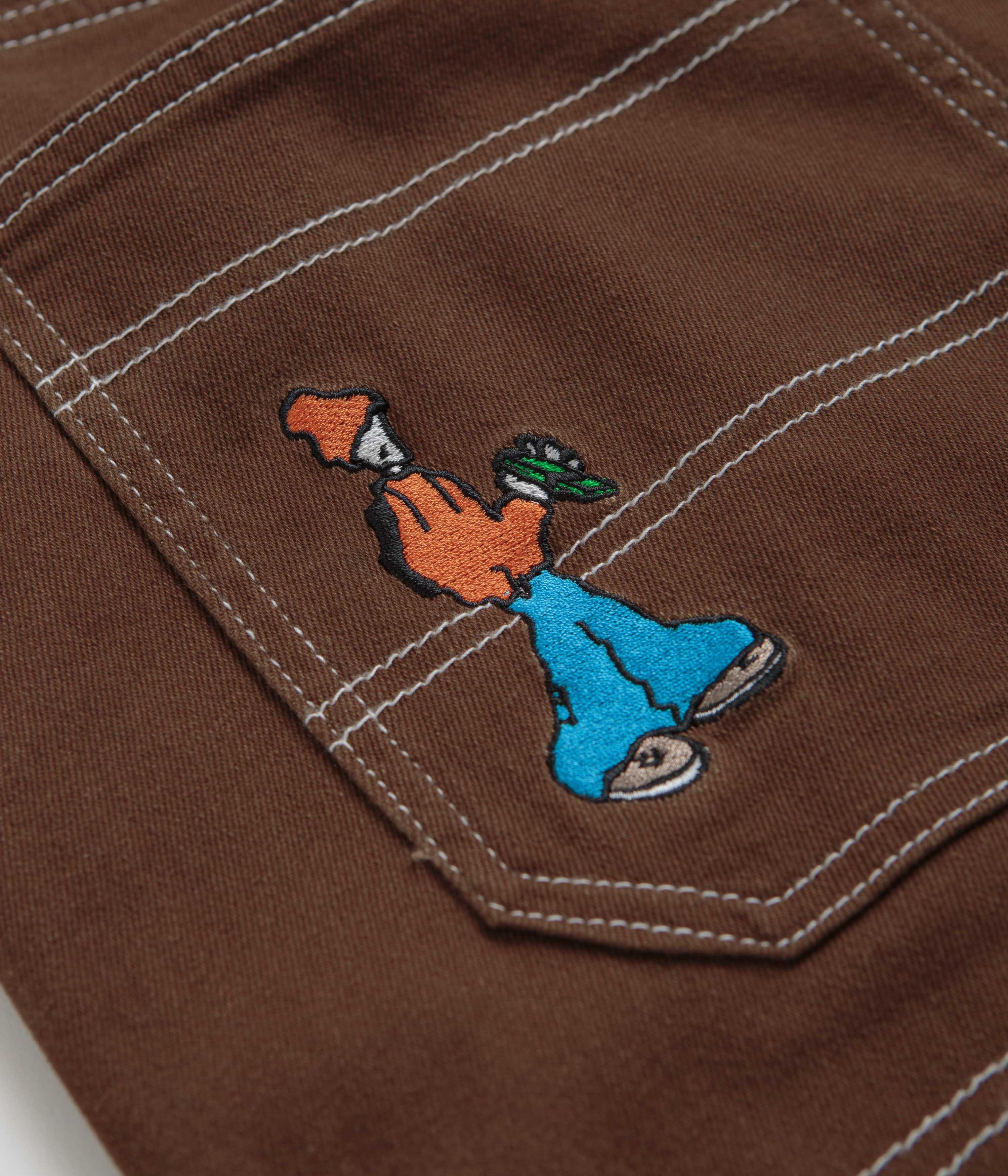 Cash Only Aleka Cargo Jeans - Brown - Image 8