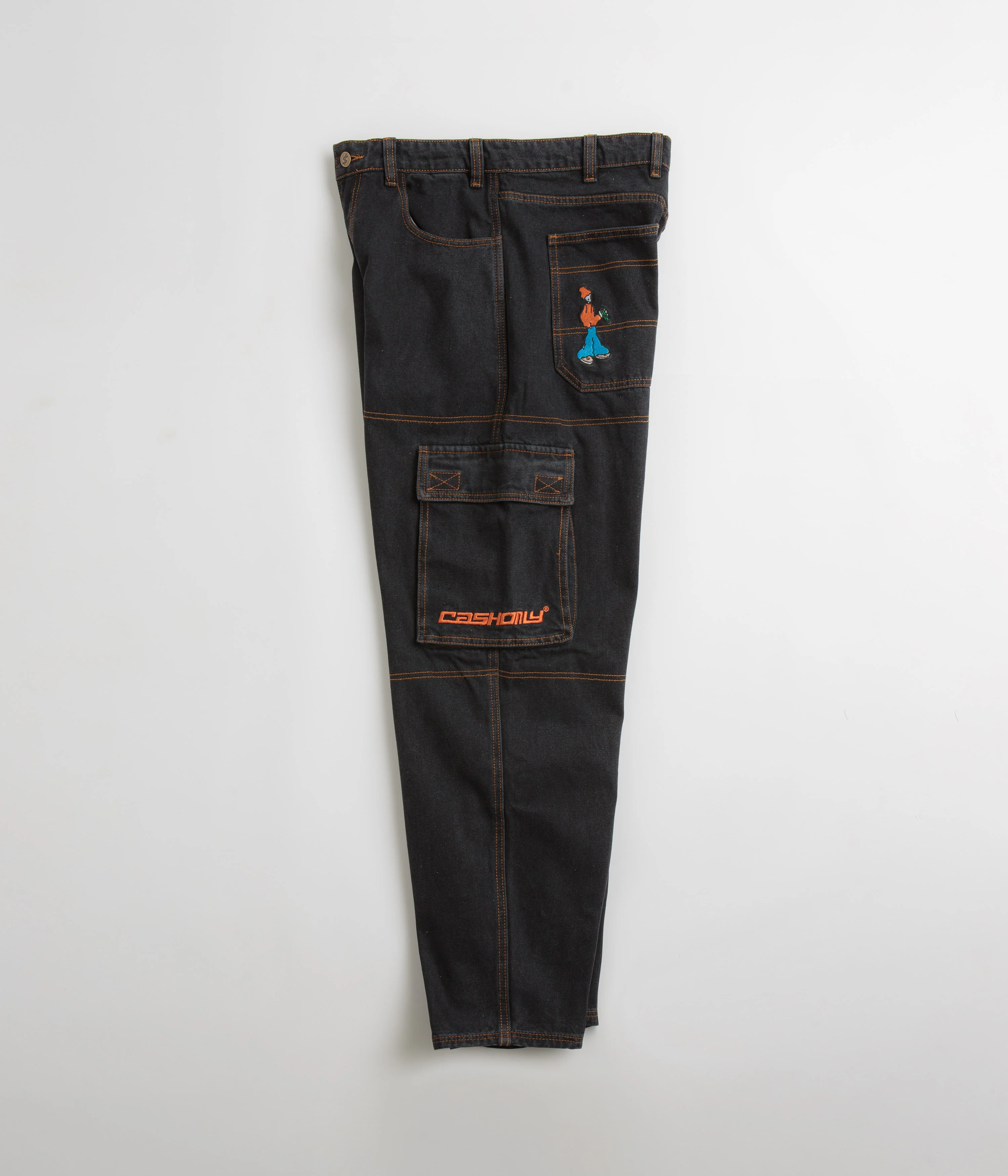 Cash Only Aleka Cargo Jeans - Faded Black - Image 2