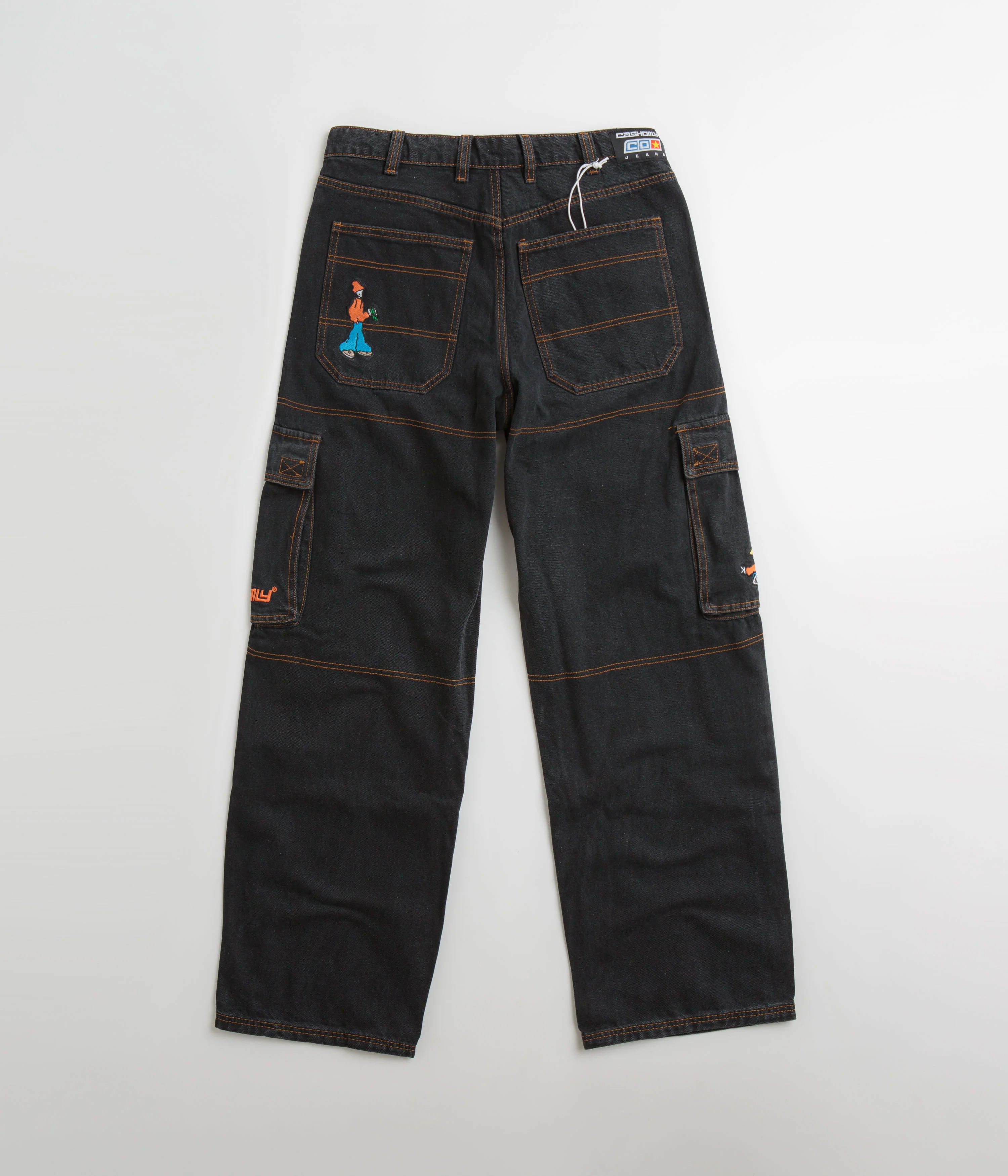 Cash Only Aleka Cargo Jeans - Faded Black - Image 3