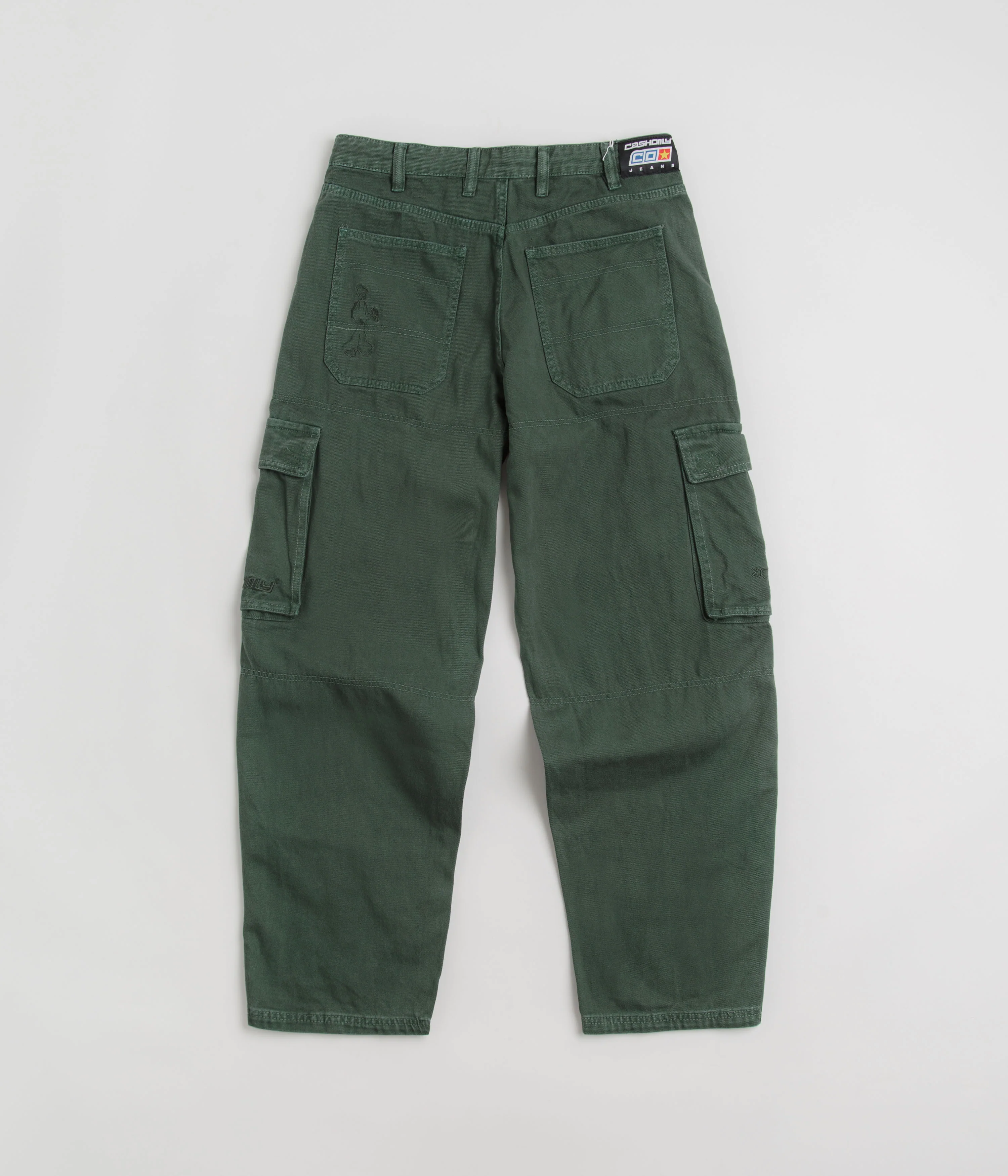 Cash Only Aleka Cargo Jeans - Green - Image 3