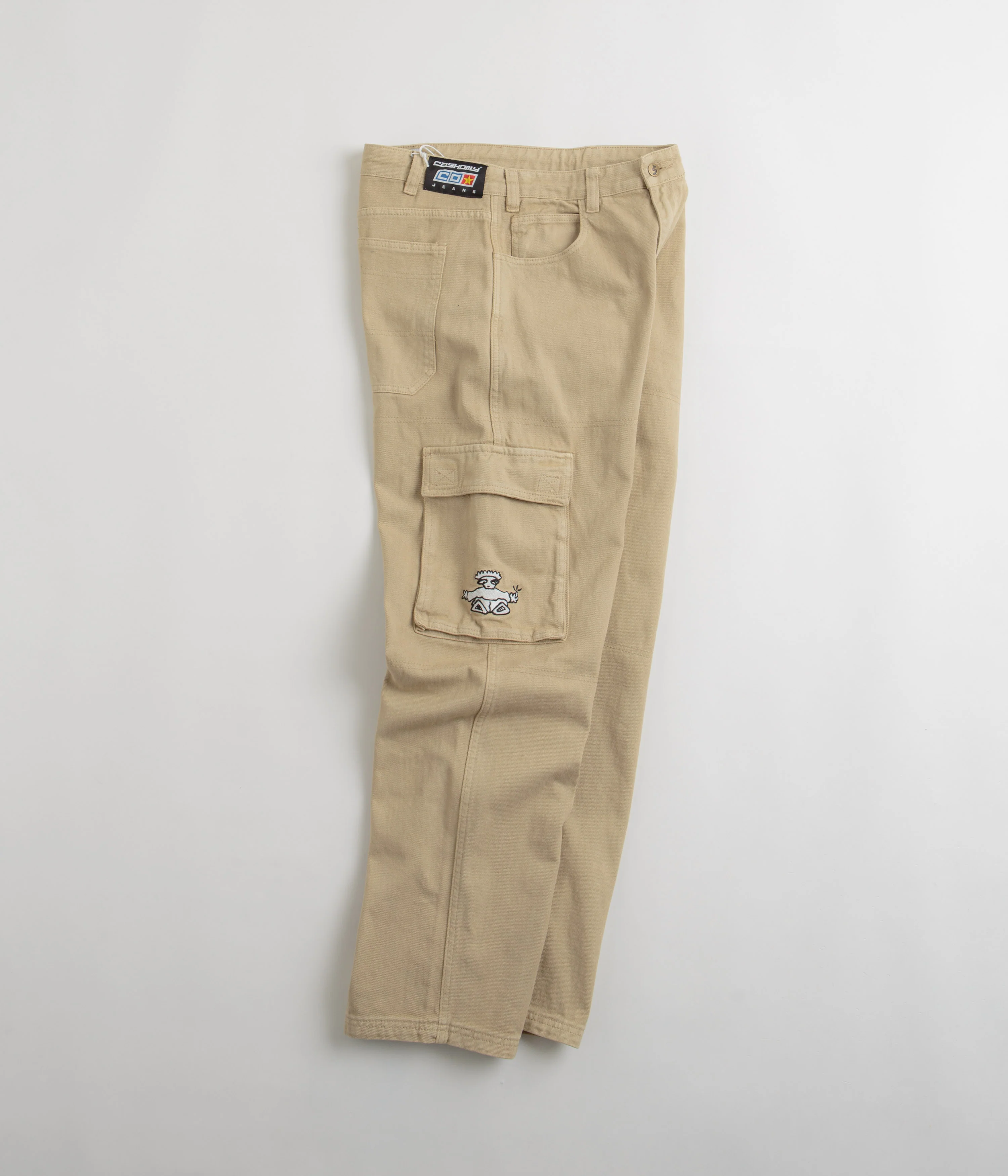 Cash Only Aleka Cargo Jeans - Khaki - Image 2