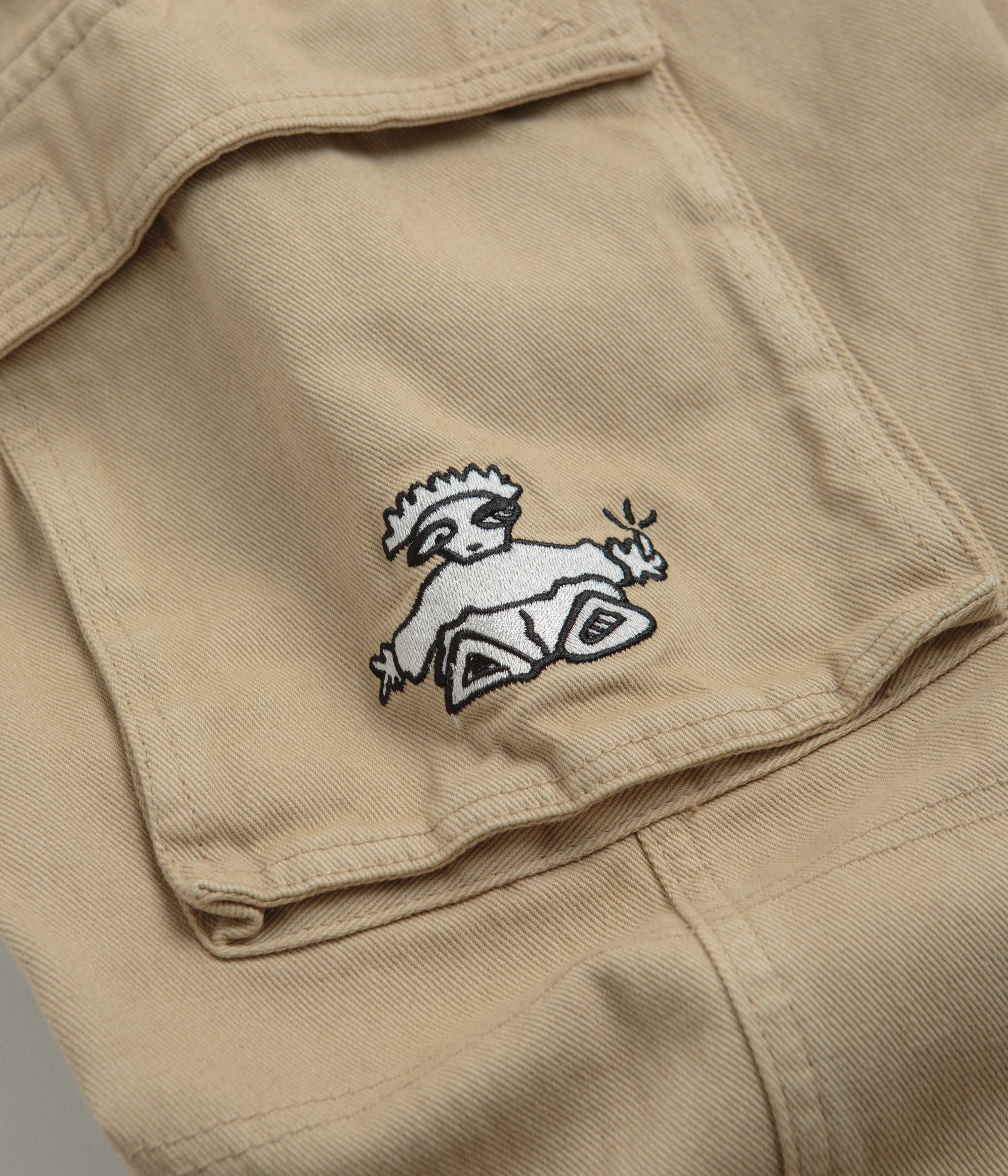 Cash Only Aleka Cargo Jeans - Khaki - Image 9