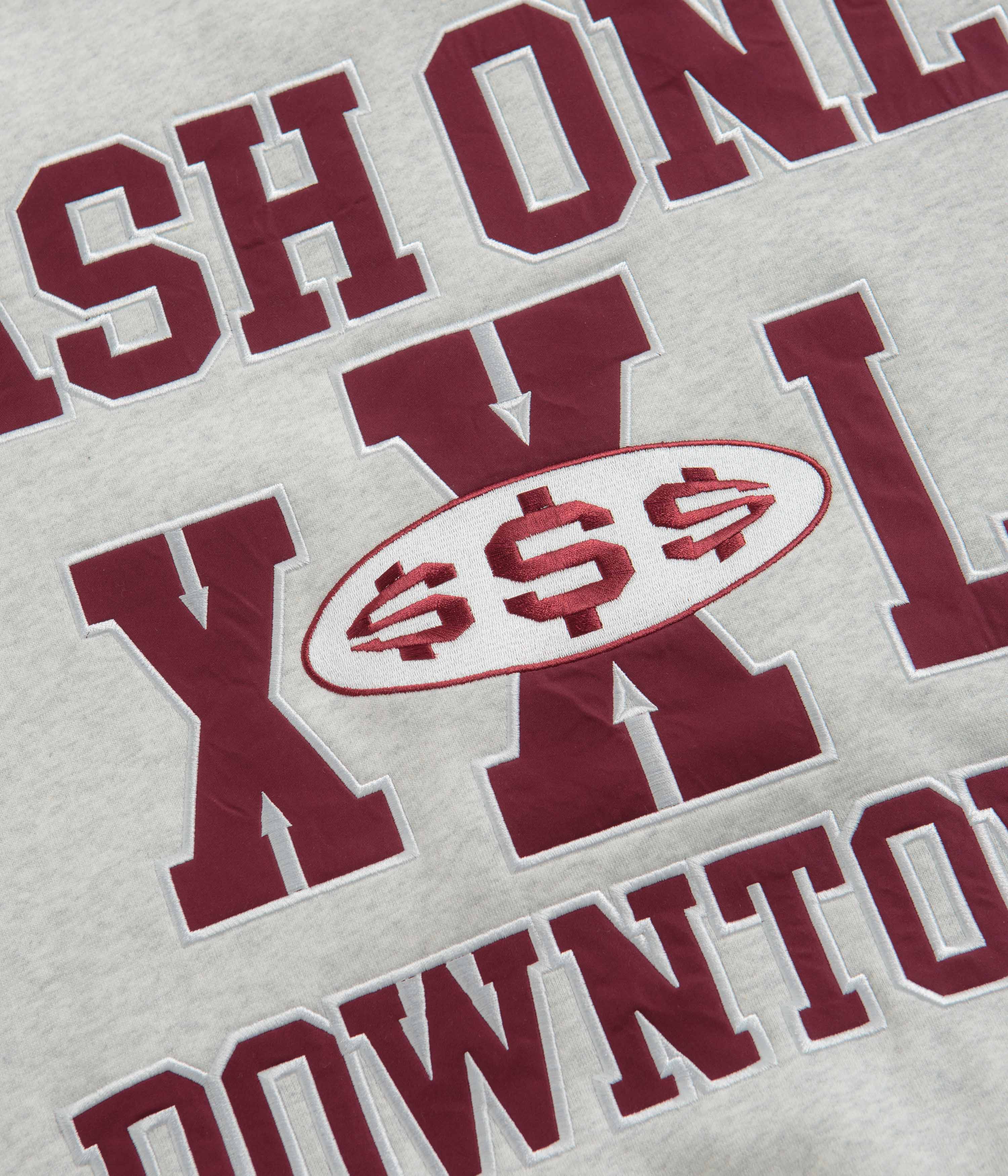Cash Only Authority Crewneck Sweatshirt - Ash - Image 3