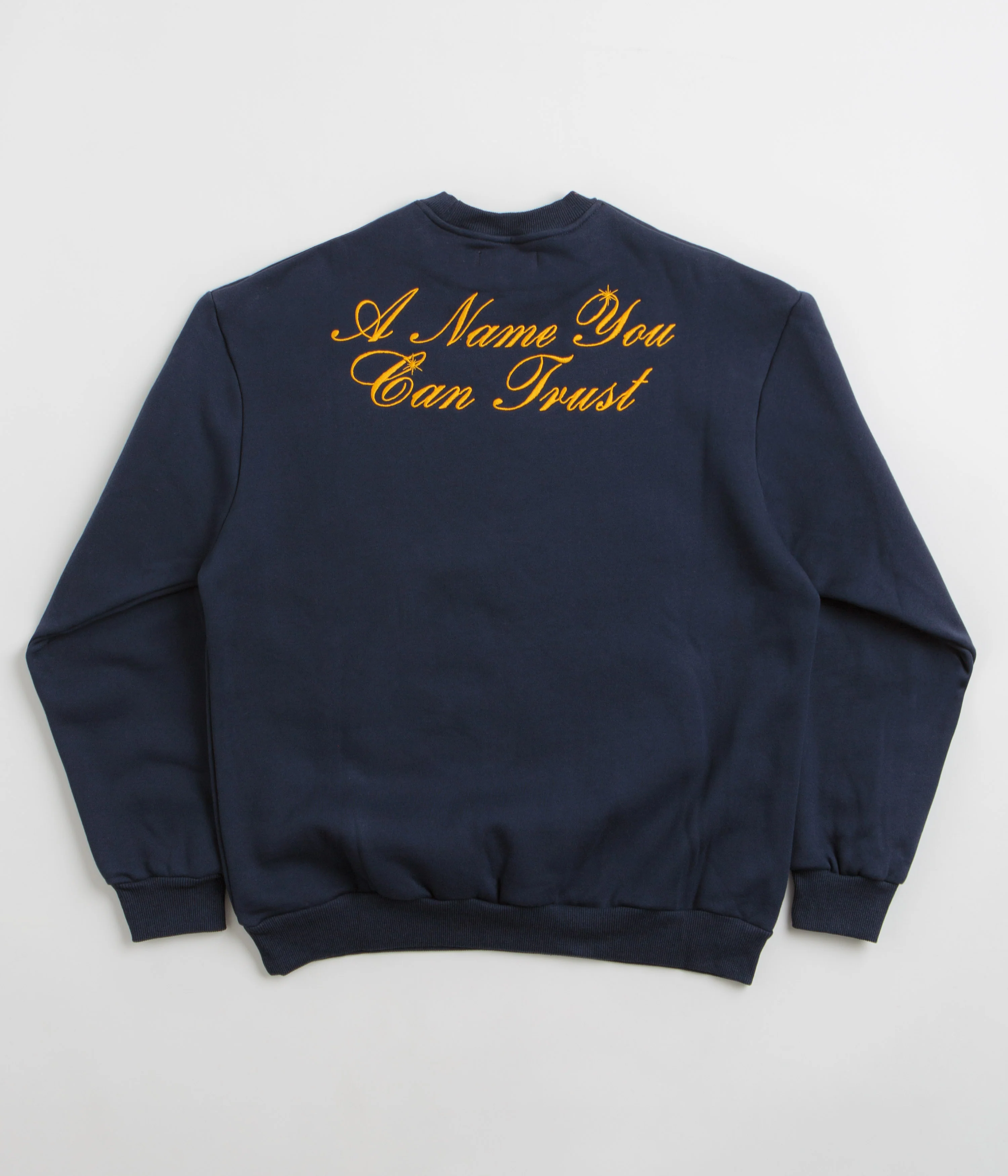 Cash Only Bank Crewneck Sweatshirt - Deep Navy - Image 2