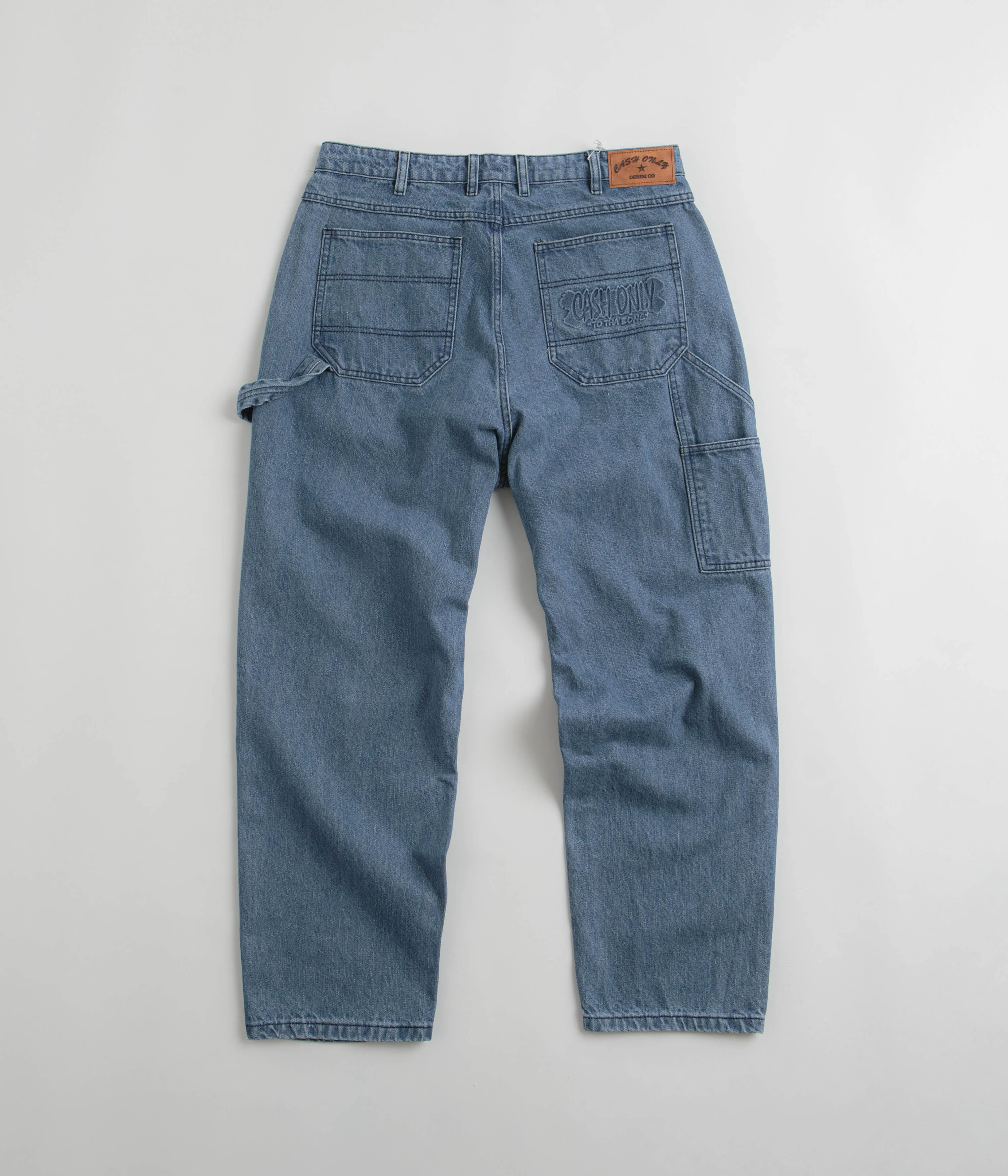 Cash Only Bone Jeans - Streaky Indigo - Image 3