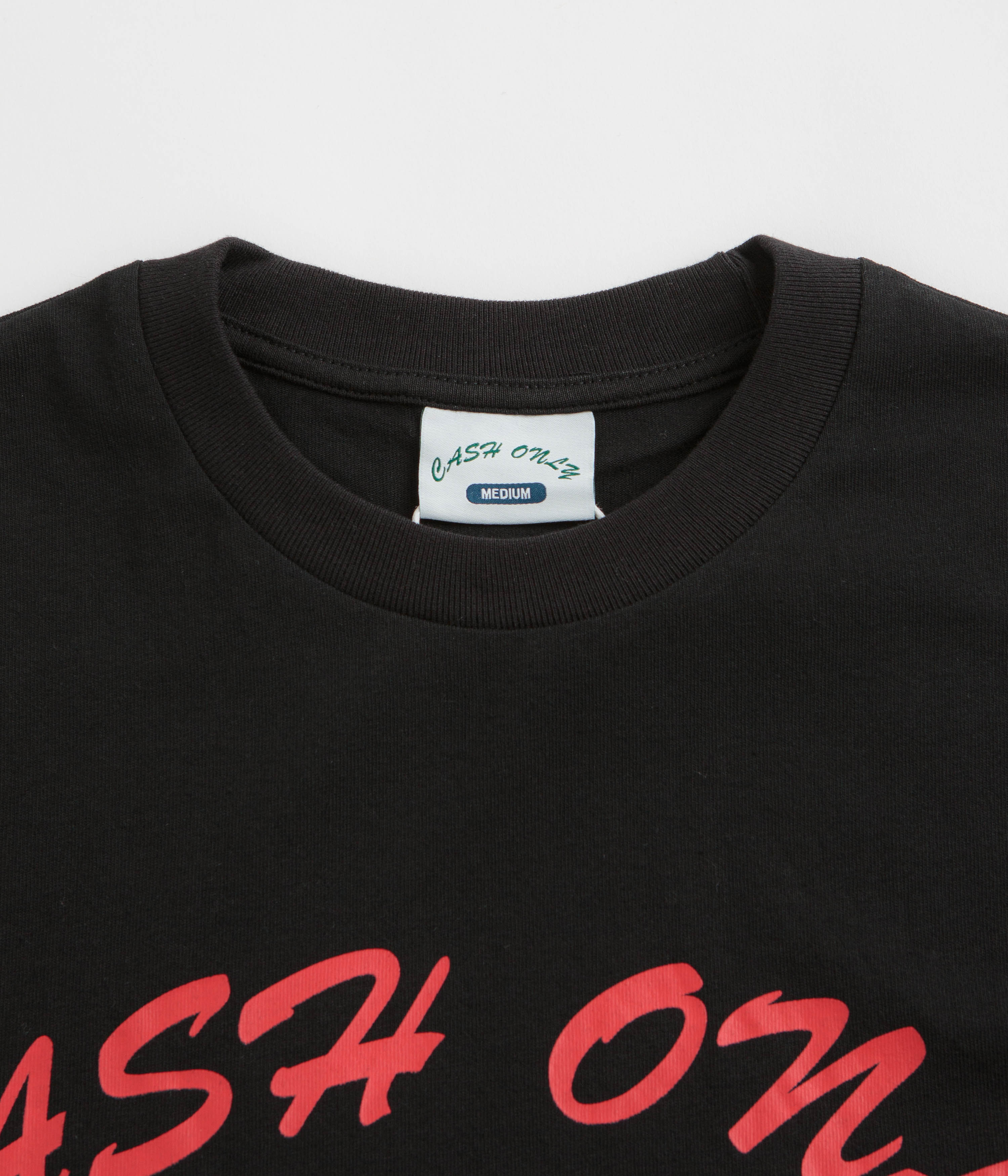 Cash Only Boombox T-Shirt - Black - Image 2
