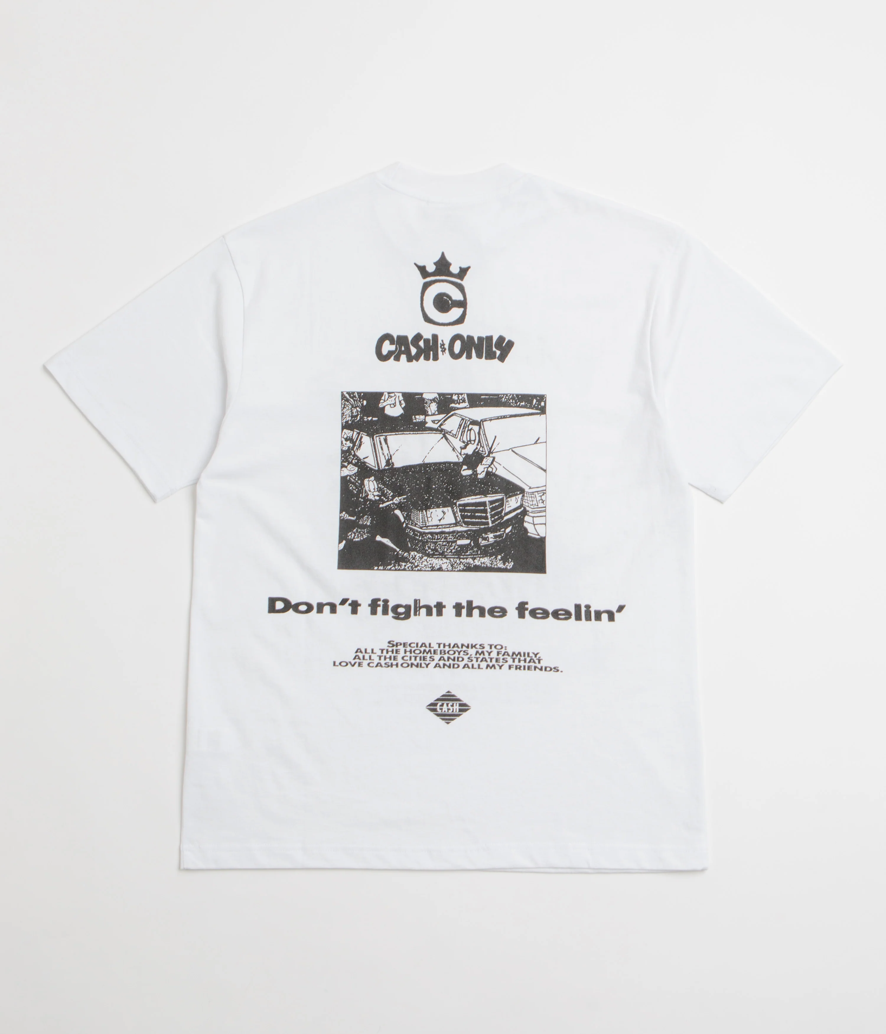 Cash Only Boulevard T-Shirt - White - Image 2