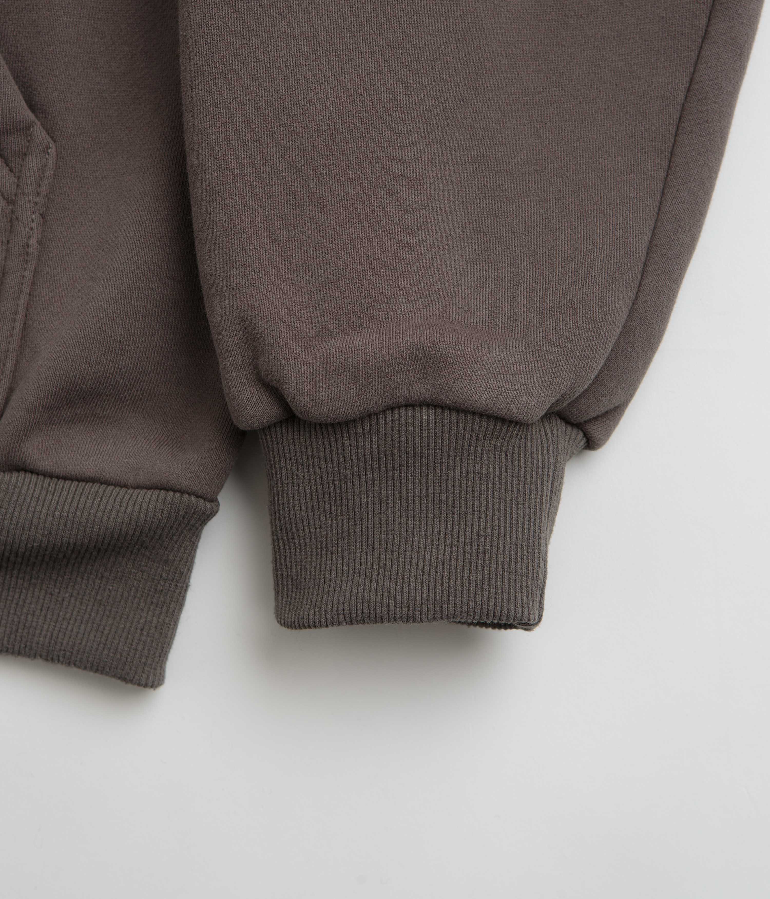 Cash Only Campus Zip Up Hoodie - Charcoal - Image 5