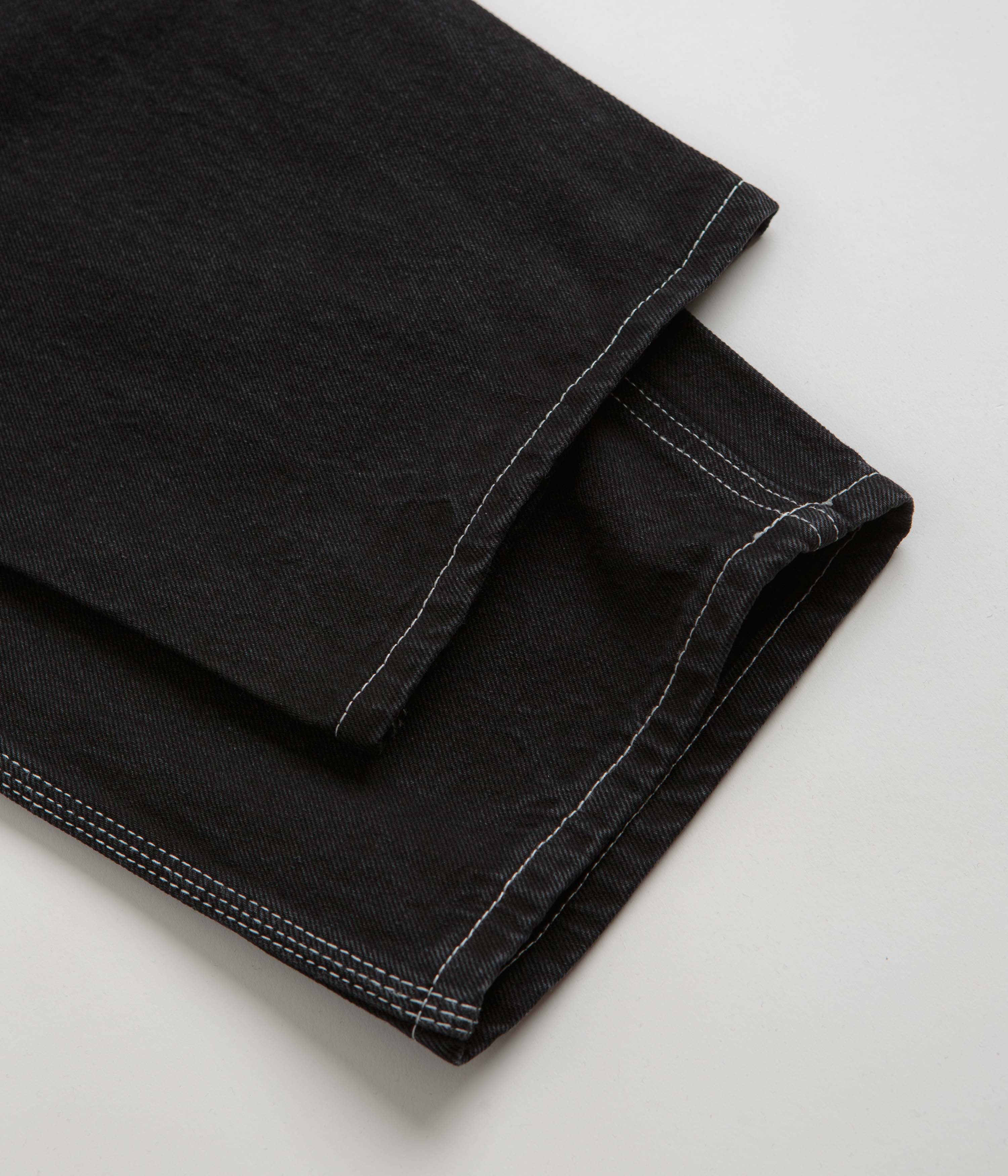 Cash Only Carpenter Baggy Jeans - Flat Black - Image 9