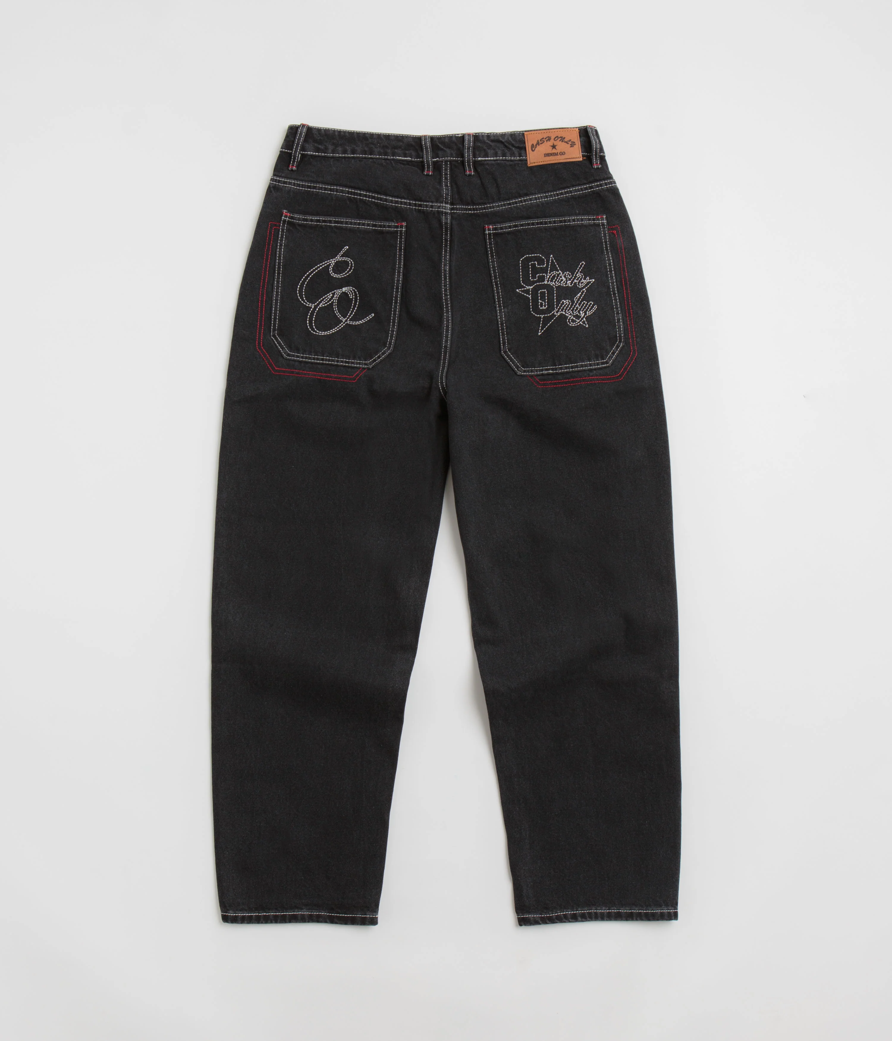 Cash Only Halftime Jeans - Distressed Black - Image 3