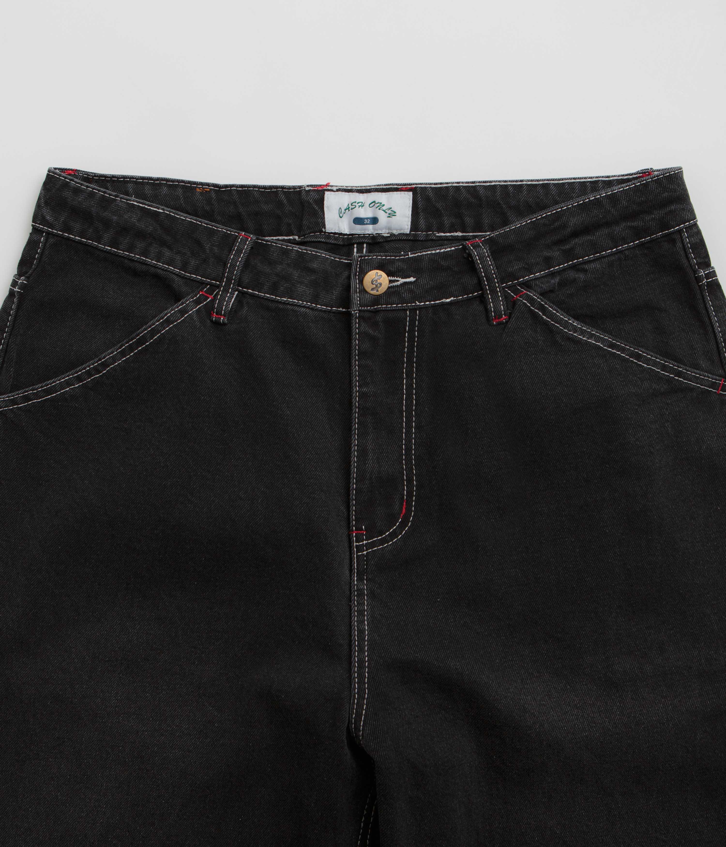 Cash Only Halftime Jeans - Distressed Black - Image 4