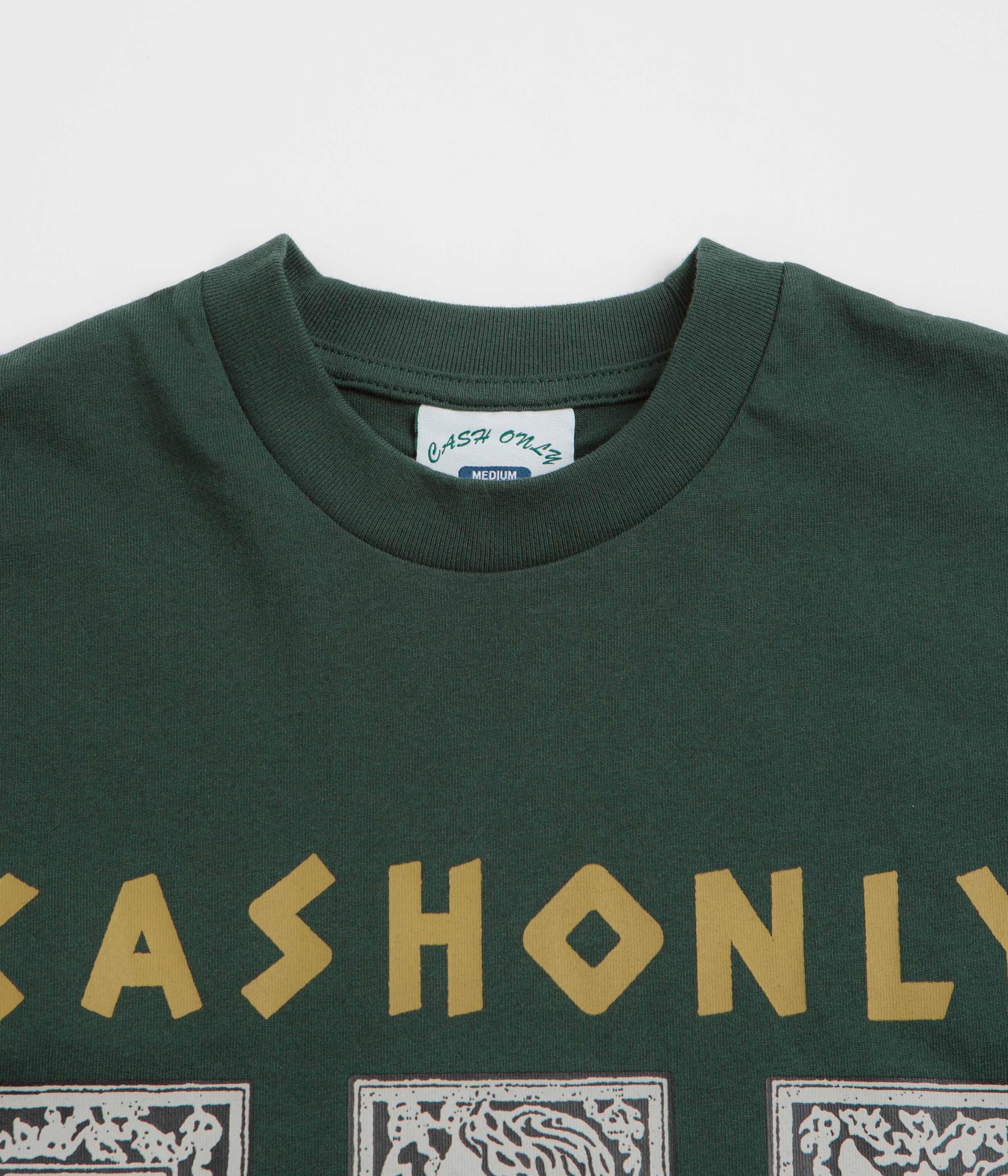 Cash Only High Rollers T-Shirt - Dark Forest - Image 2