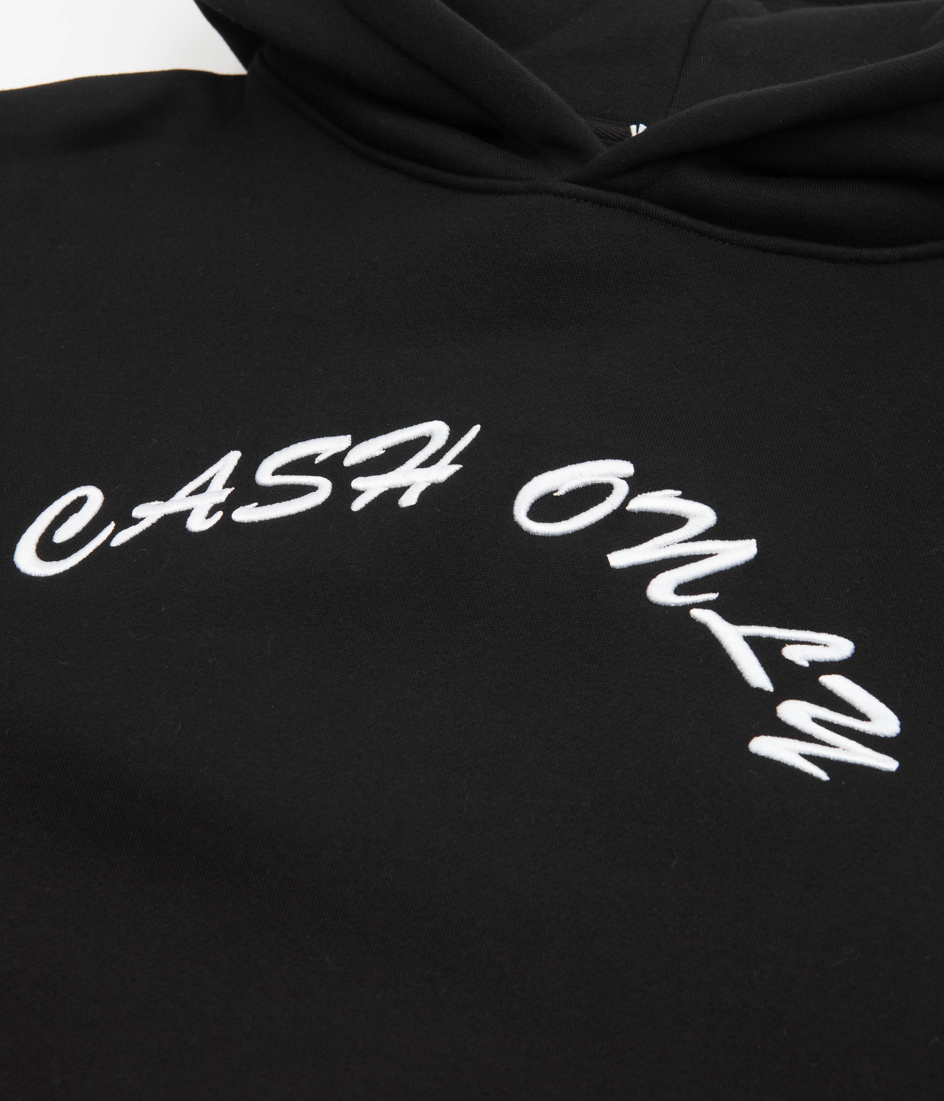 Cash Only Logo Hoodie - Black - Image 3