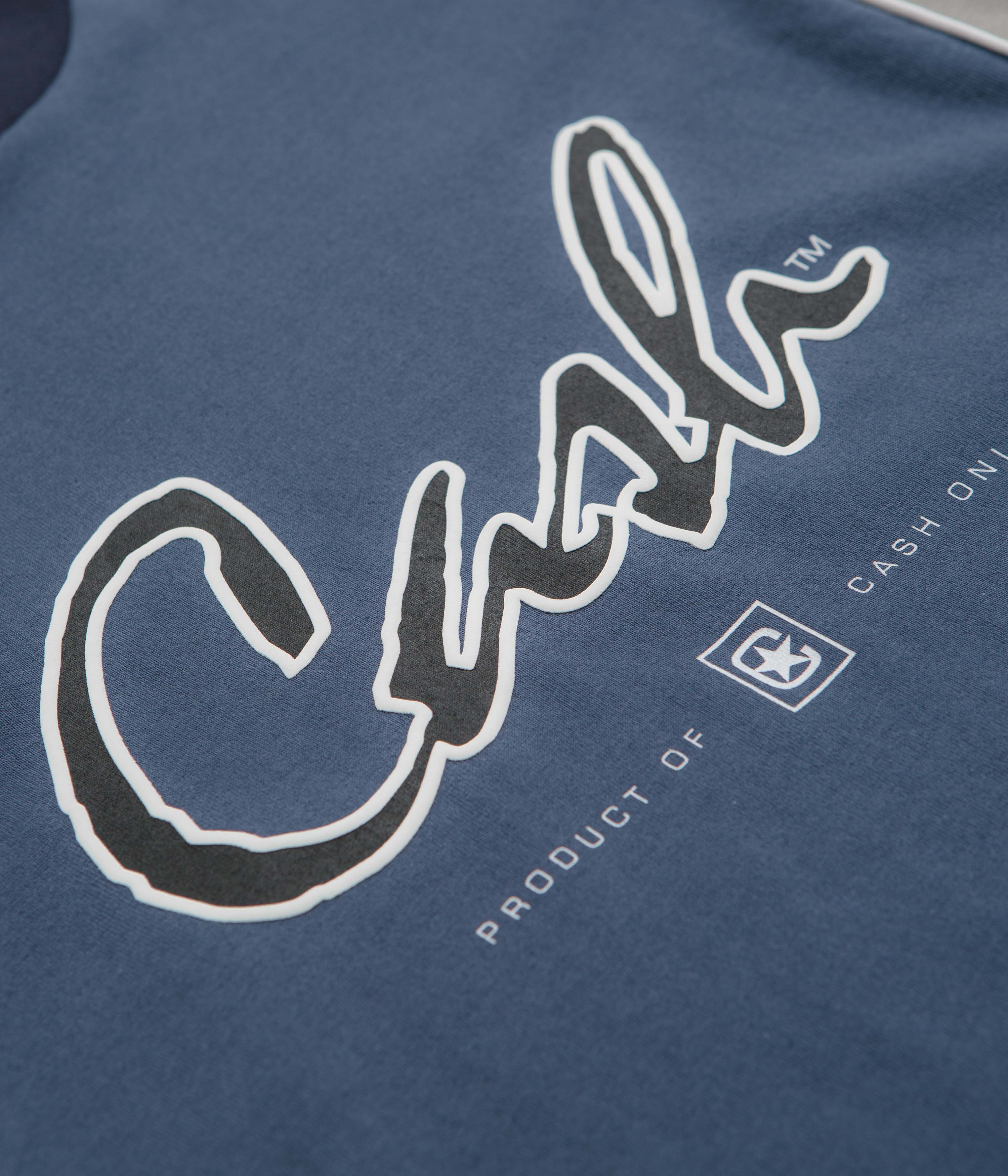 Cash Only Pier T-Shirt - Denim - Image 3