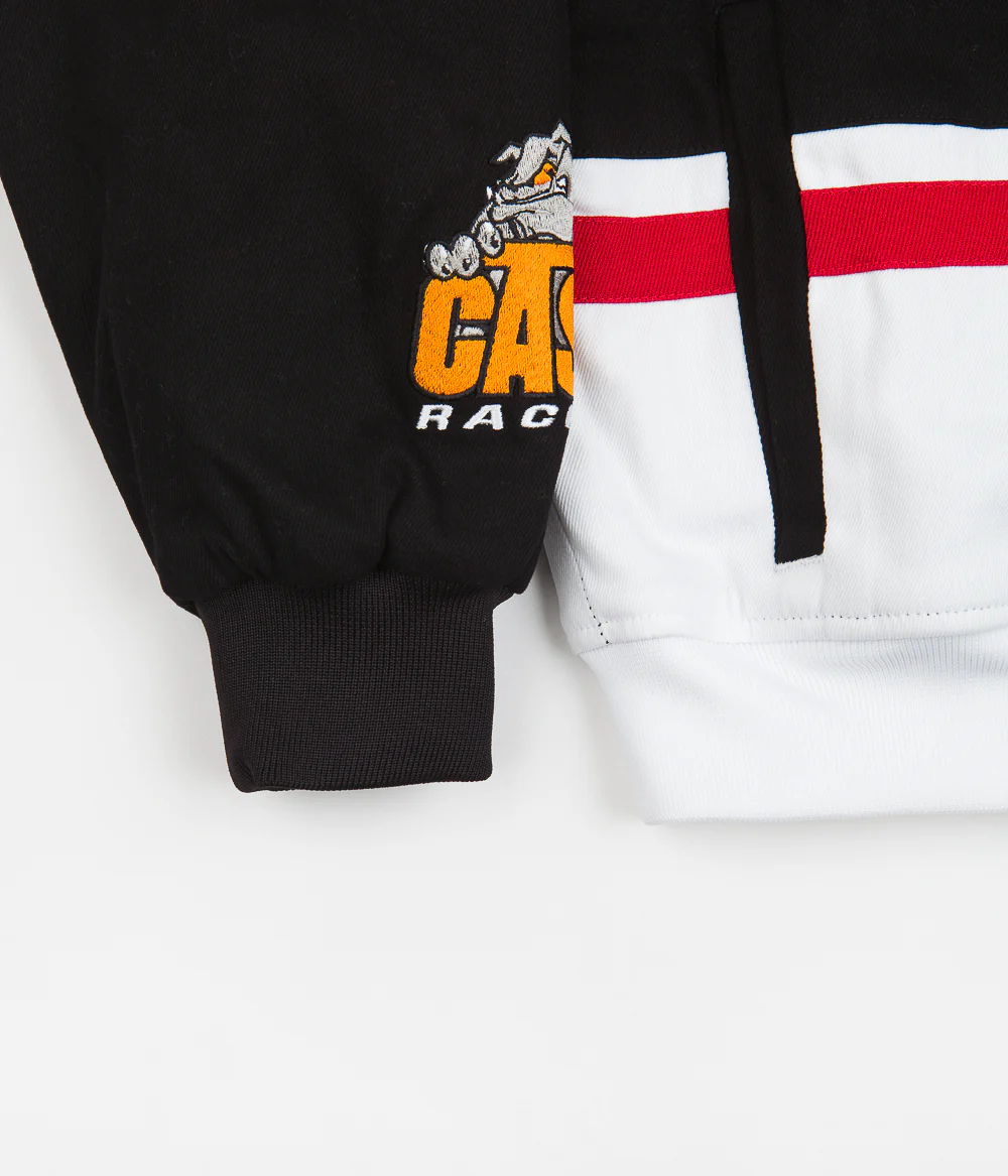 Cash Only Racing Jacket - White / Black - Image 3