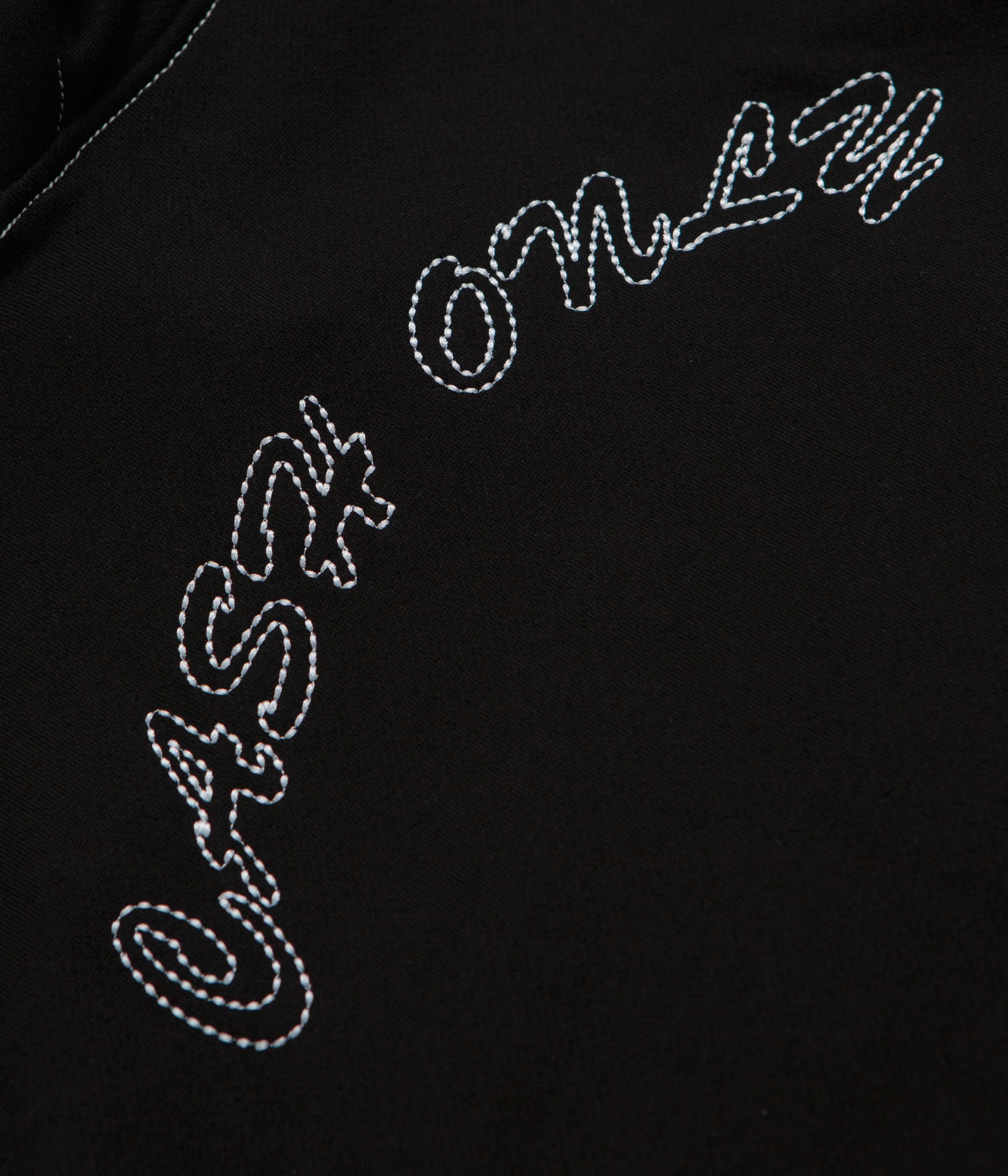Cash Only Stitch Logo Hoodie - Black - Image 3