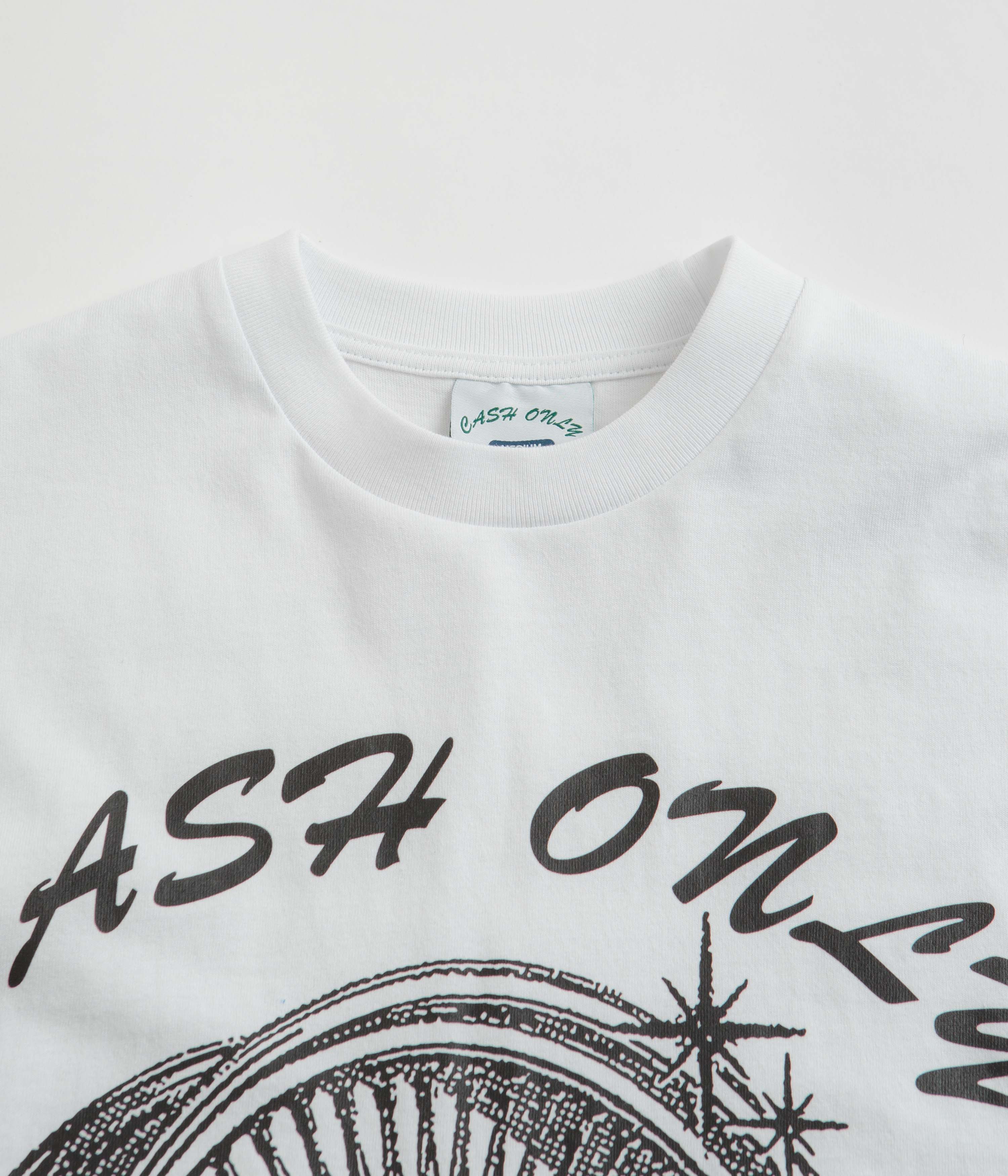 Cash Only Wheels T-Shirt - White - Image 3