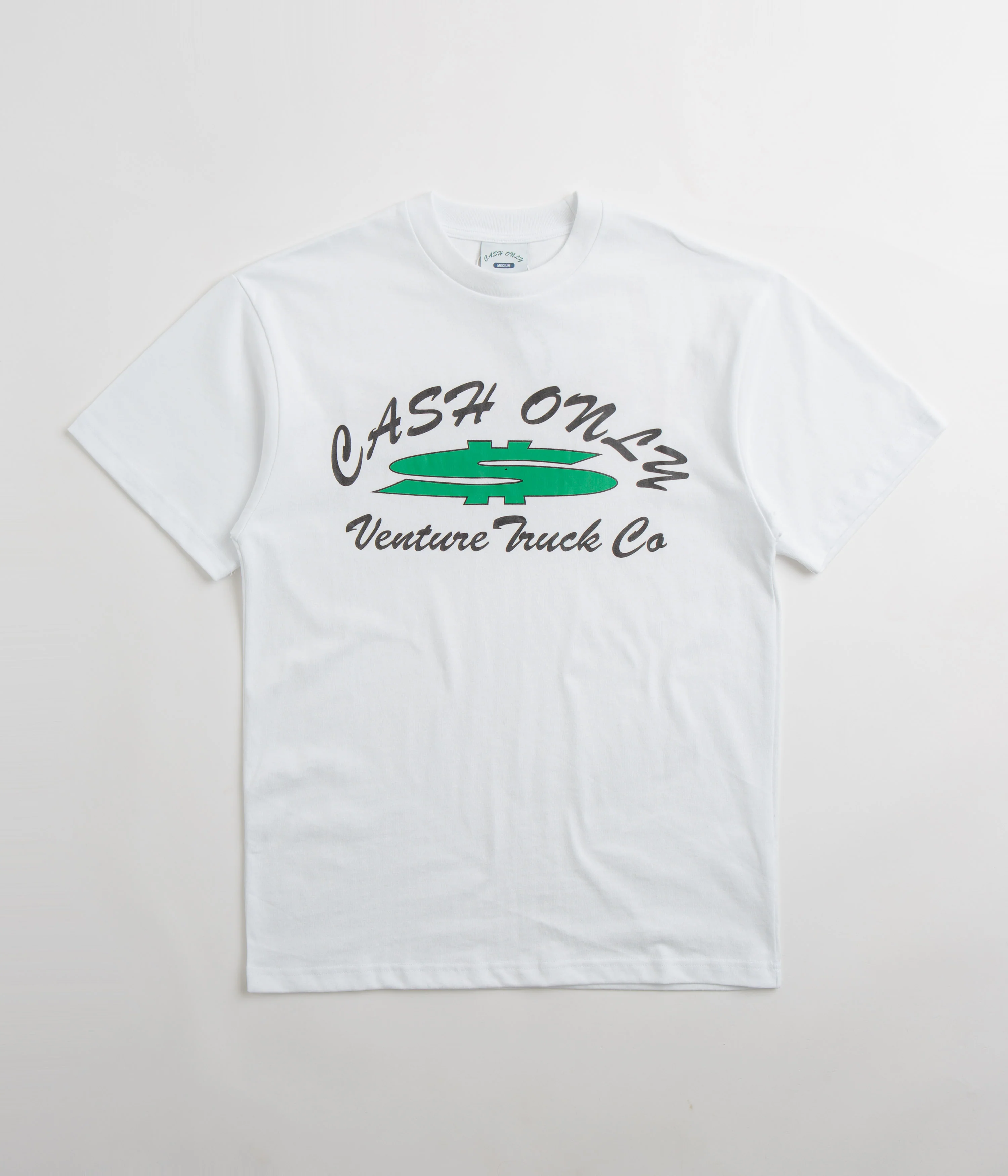 Cash Only x Venture Dollar Sign T-Shirt - White