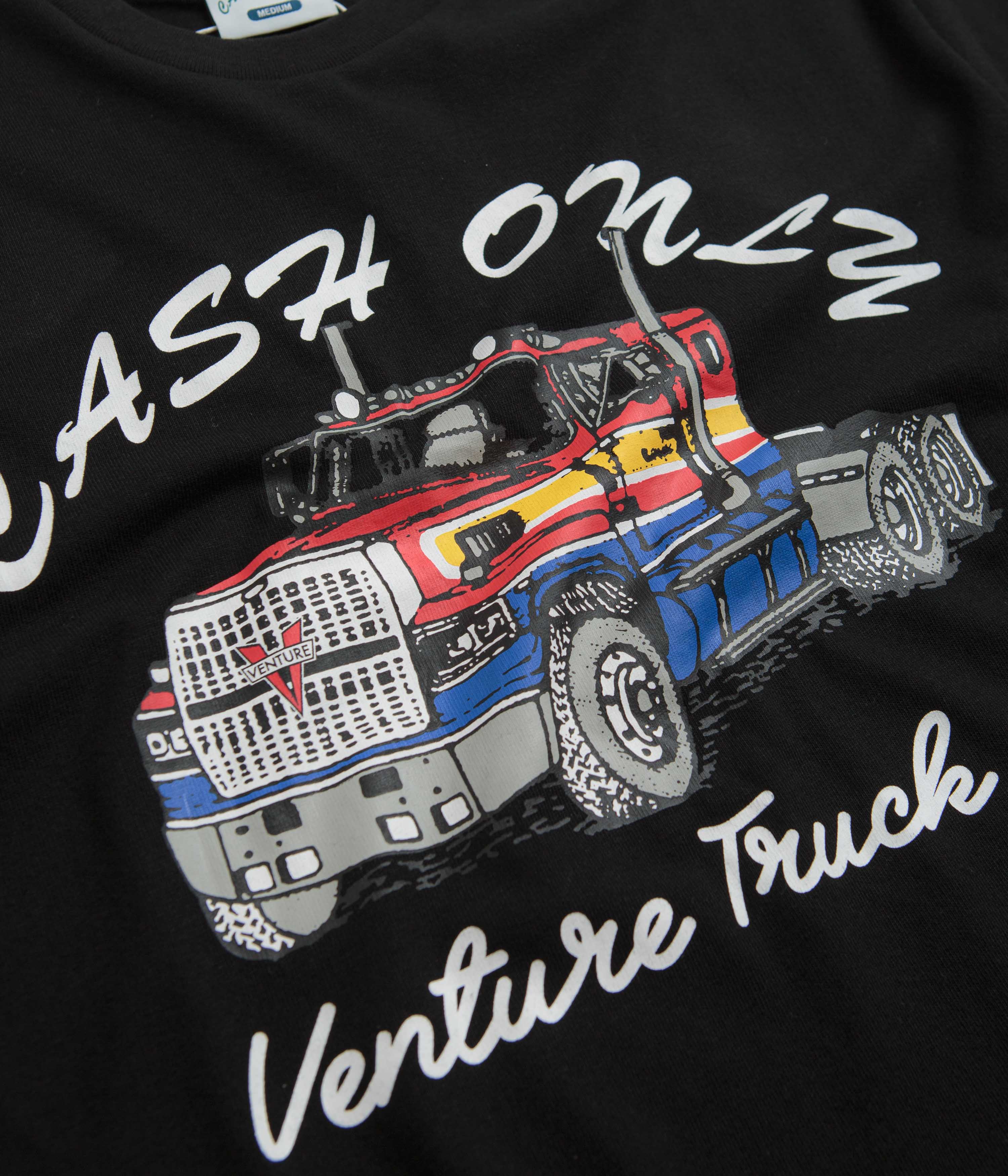 Cash Only x Venture Truck T-Shirt - Black - Image 3