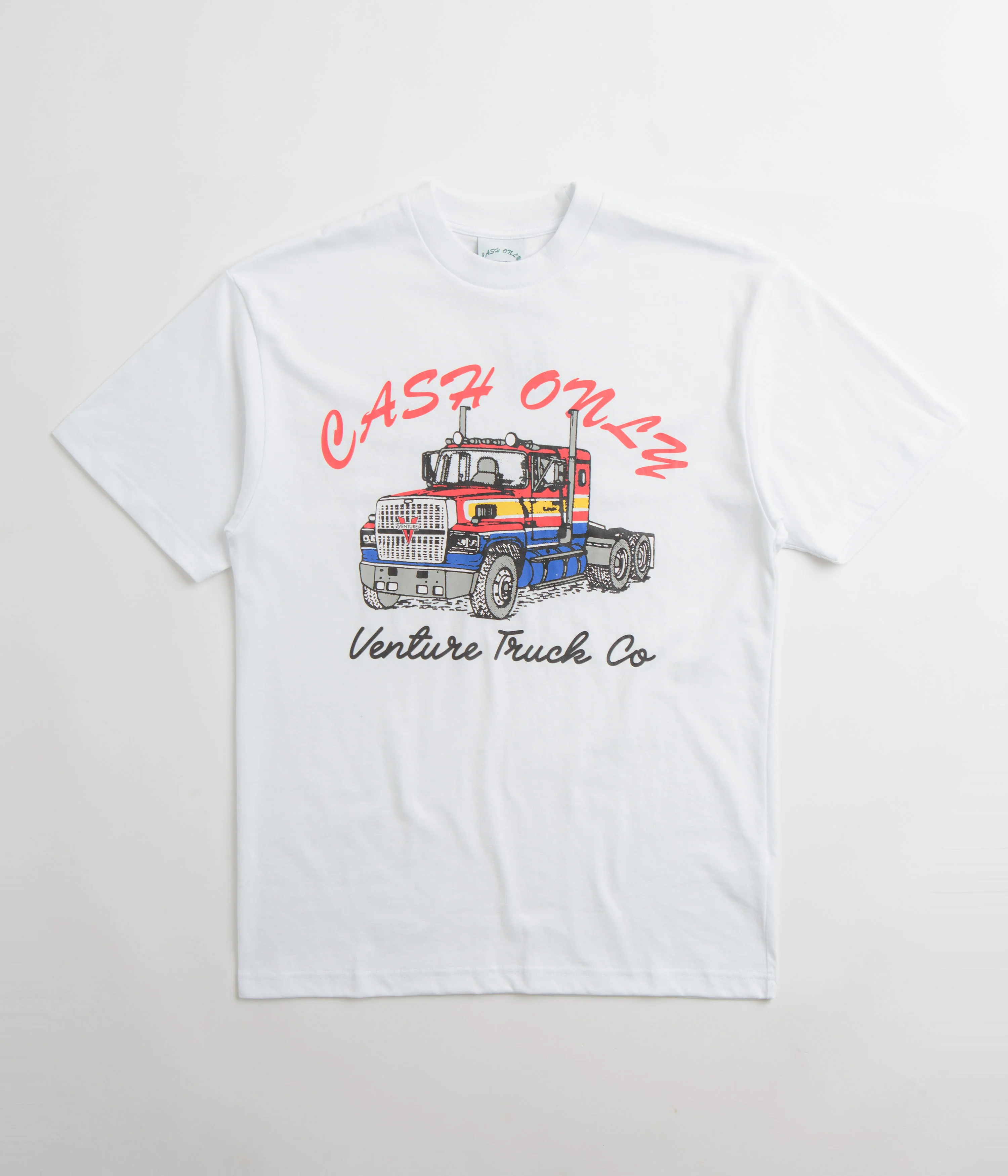 Cash Only x Venture Truck T-Shirt - White