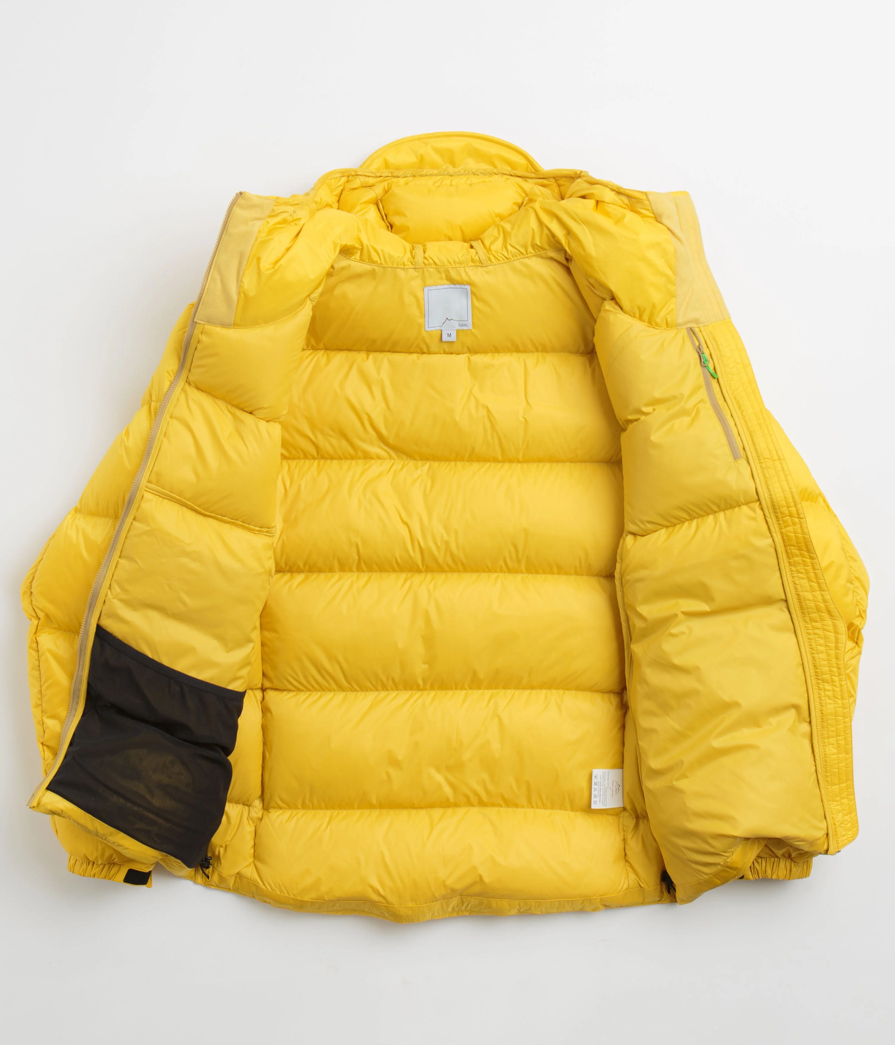 Cayl Down Jacket - Yellow - Image 2