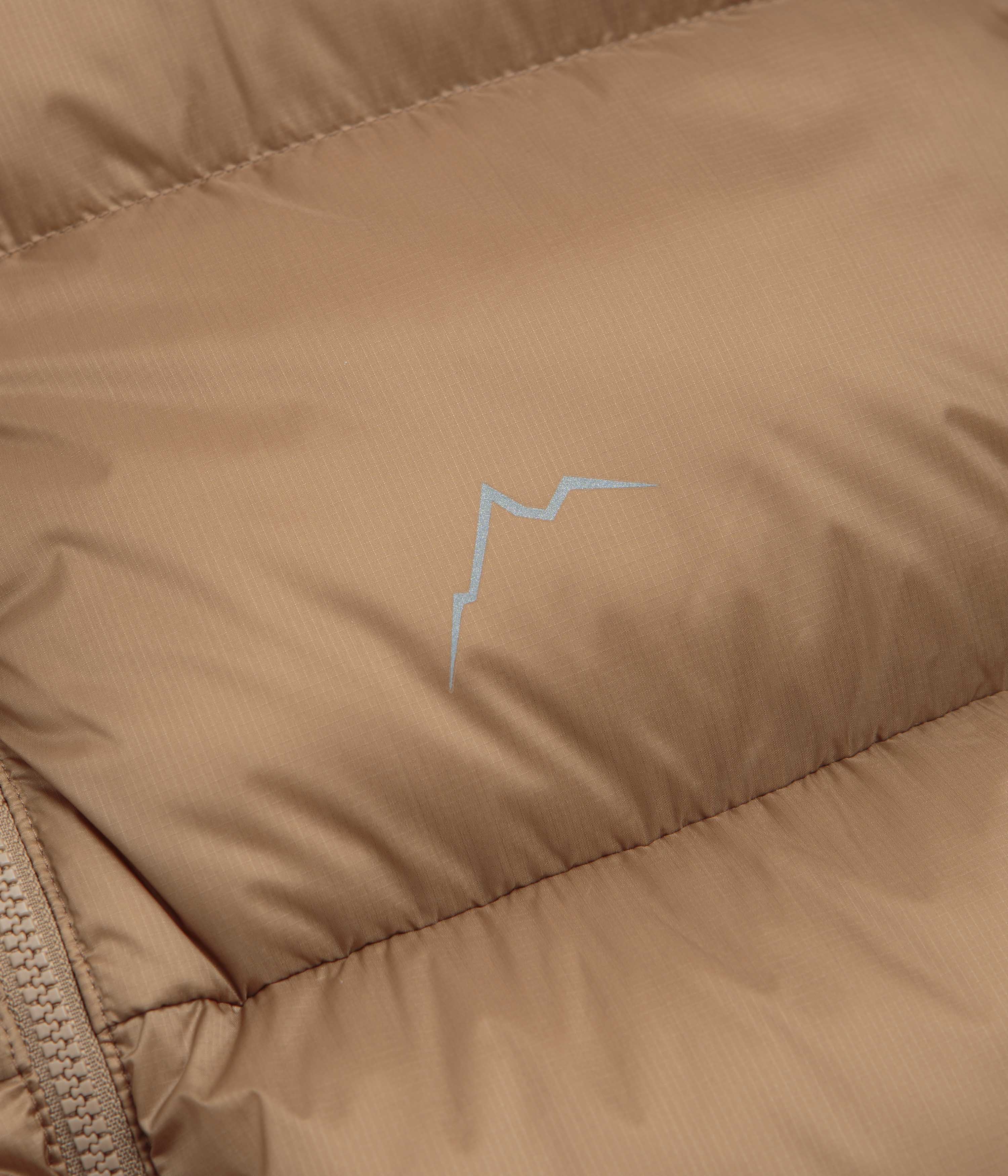 Cayl Down Puffer Jacket - Brown - Image 5