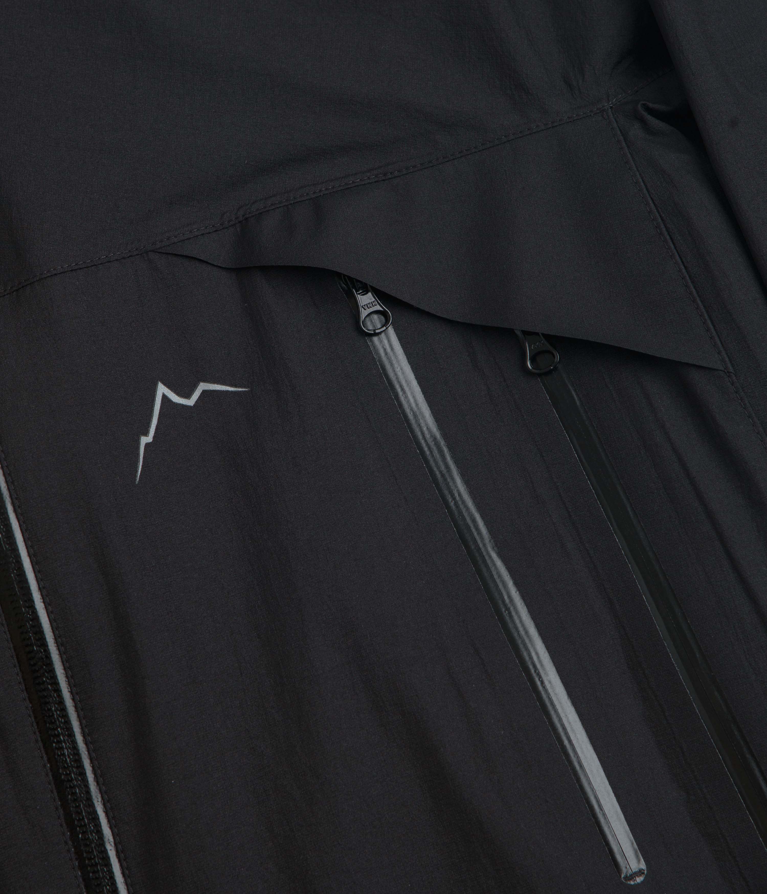 Cayl Light 3L Double Zip Jacket - Black - Image 5