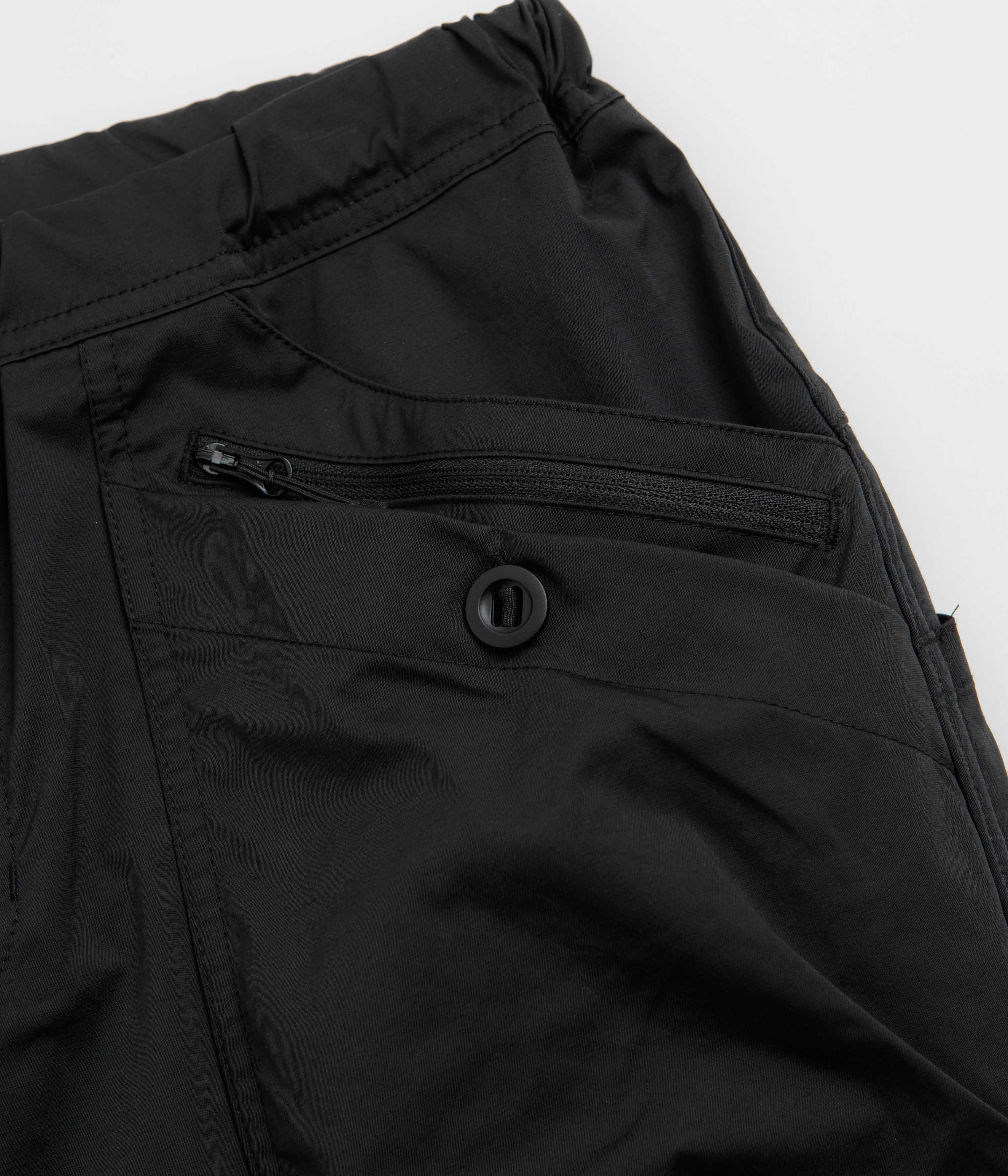 Cayl NC Button Pocket Shorts - Black - Image 4