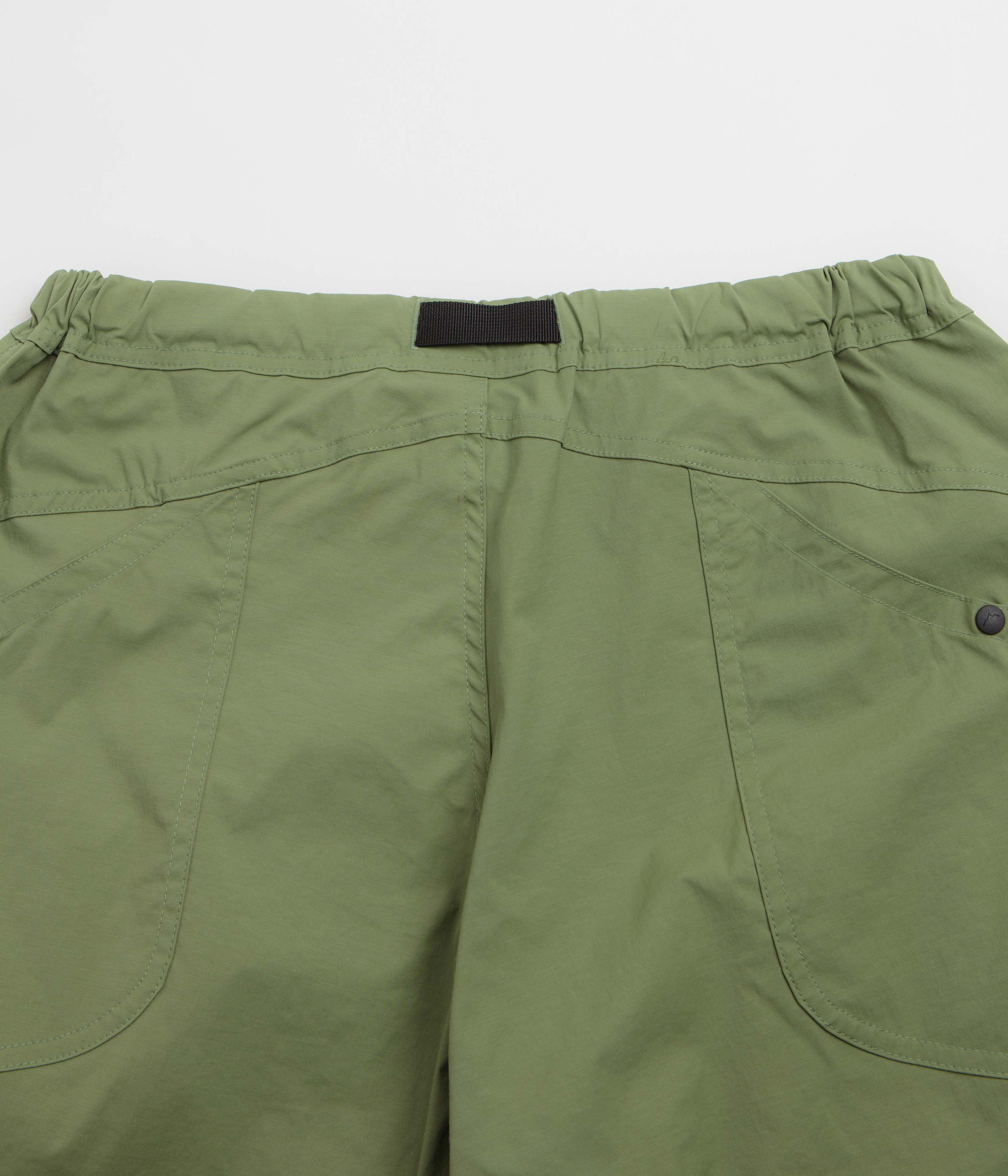 Cayl NC Button Pocket Shorts - Green - Image 8