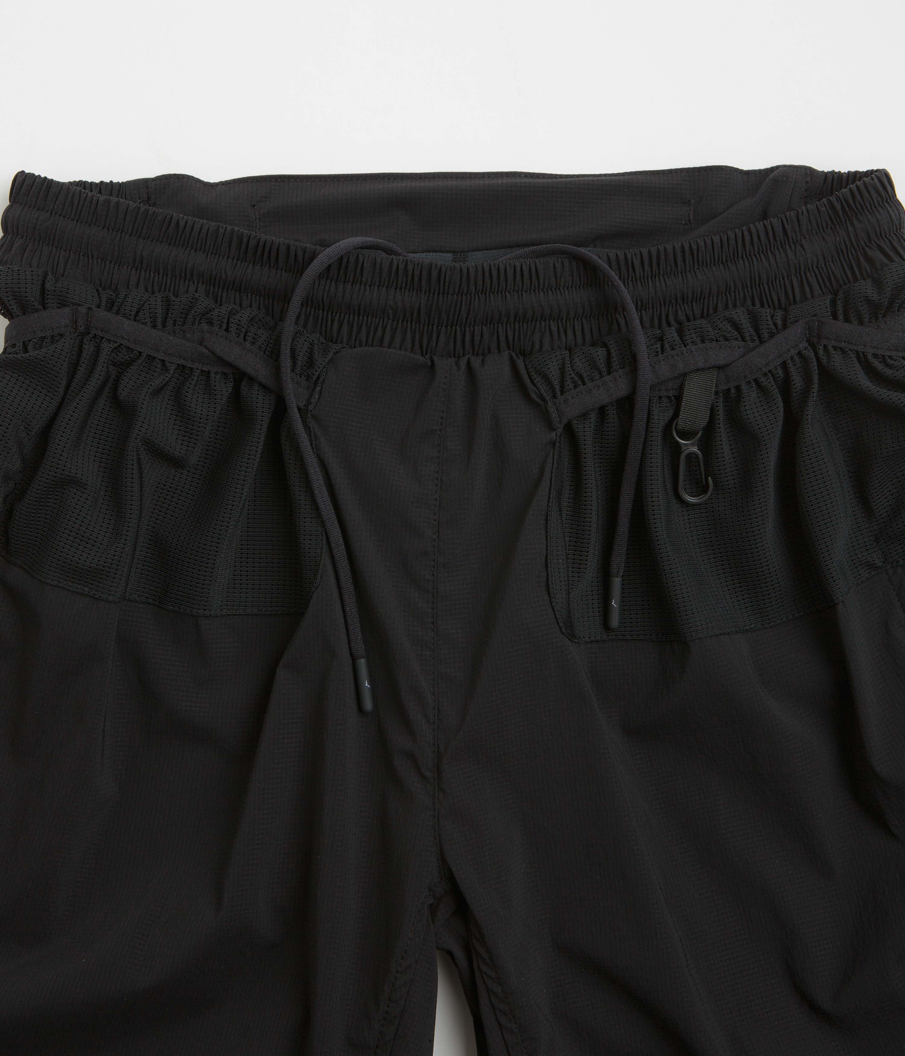 Cayl Nylon Trail Shorts - Black - Image 5