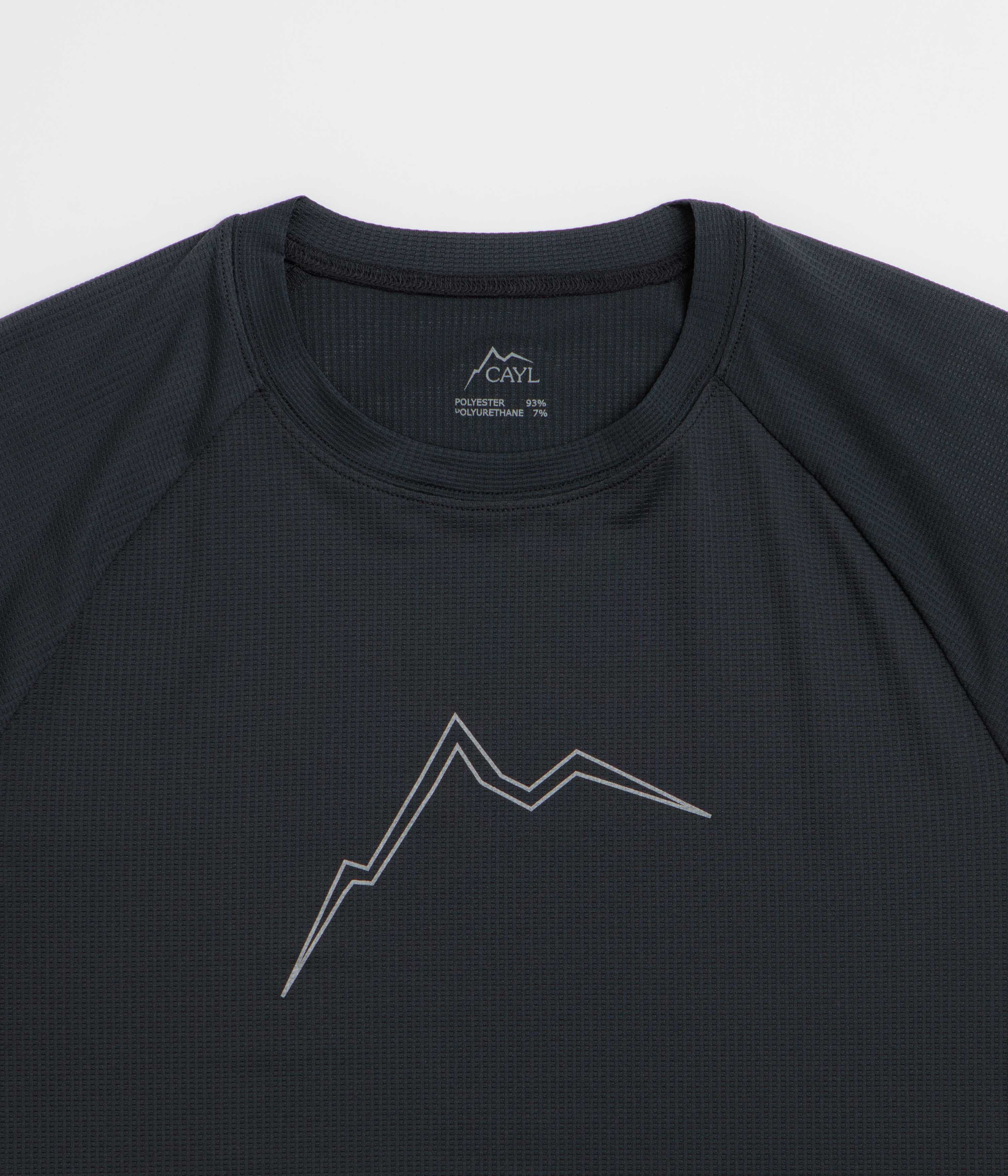 Cayl Reflect Logo Air T-Shirt - Black - Image 2