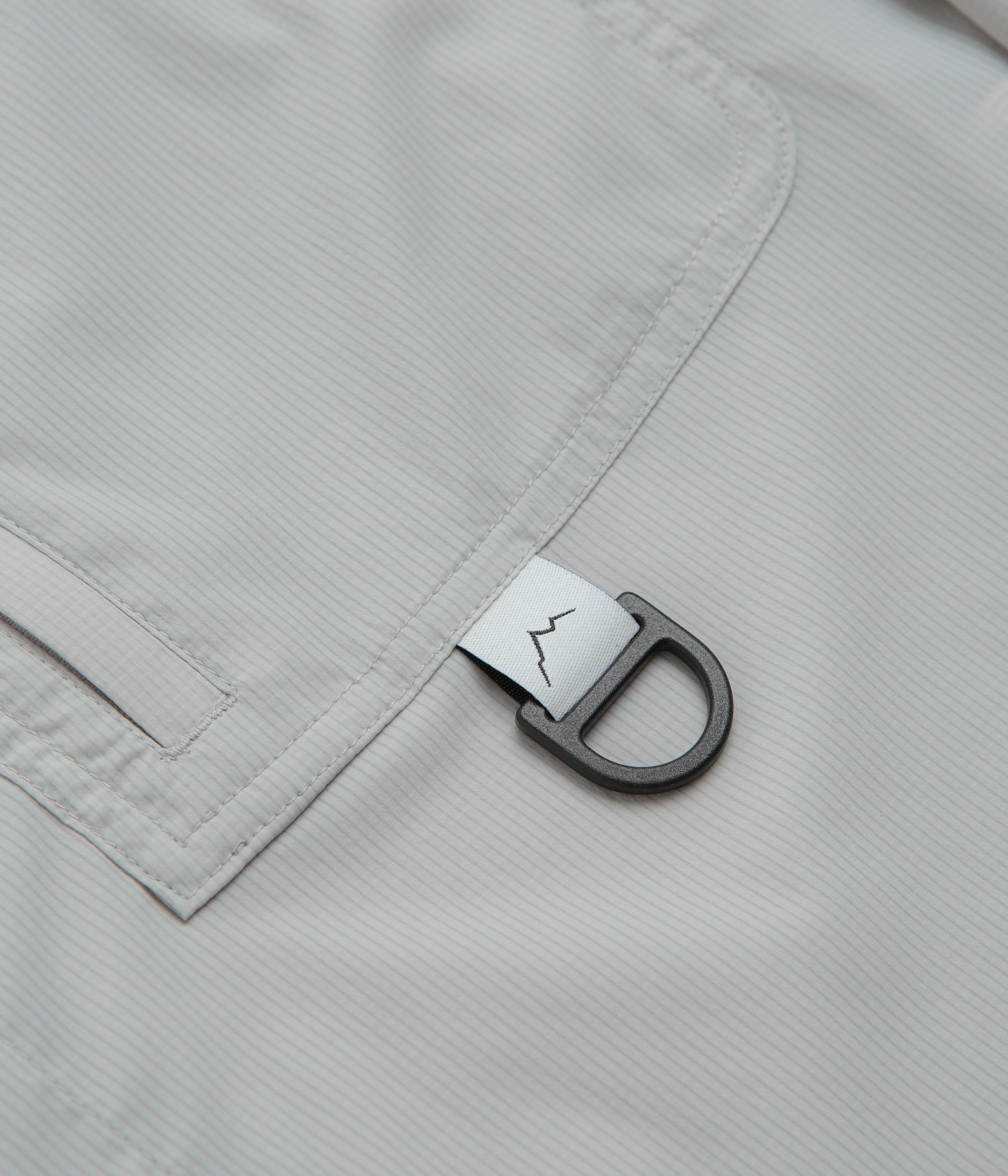 Cayl Stretch Nylon Hiker Shirt - Light Grey - Image 3