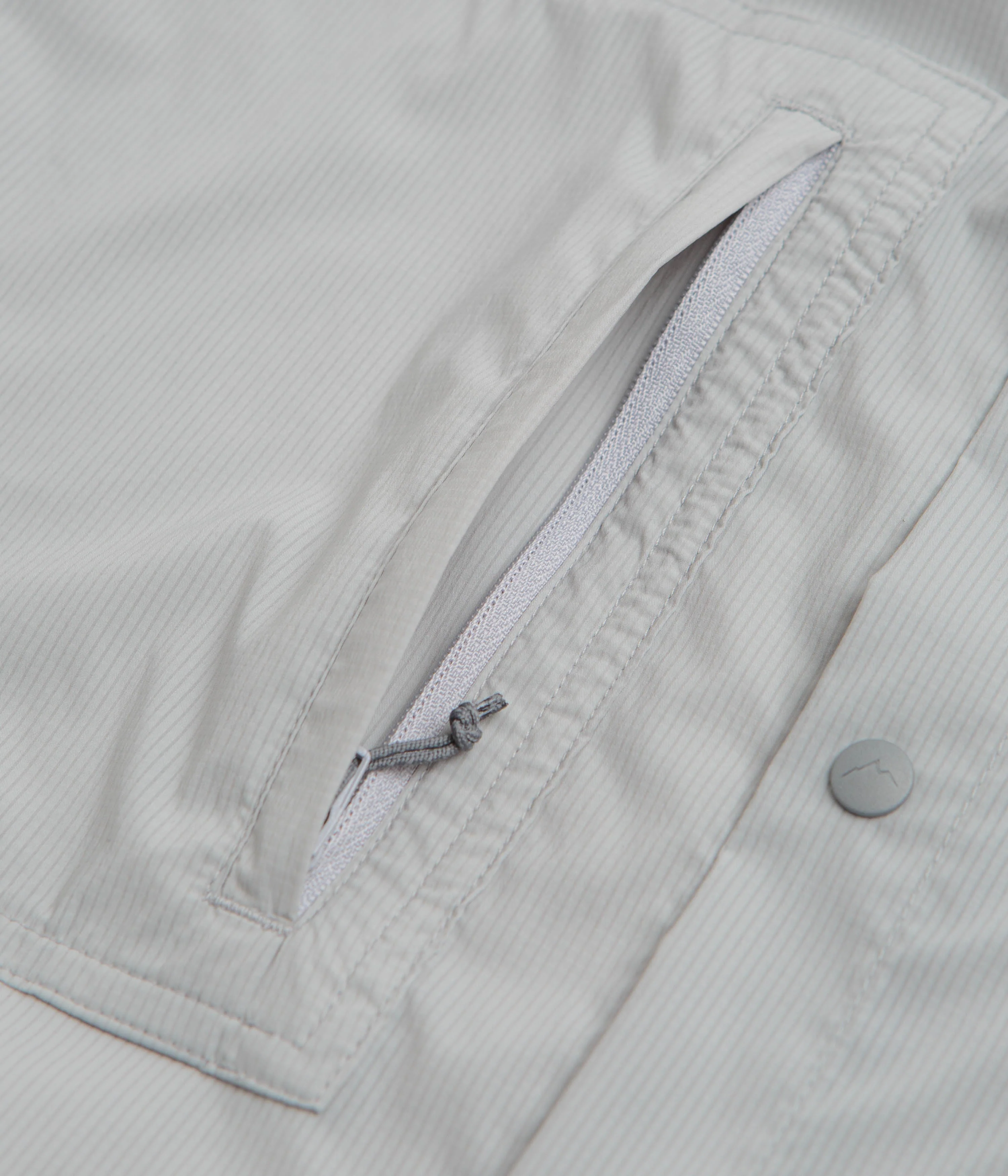 Cayl Stretch Nylon Hiker Shirt - Light Grey - Image 4