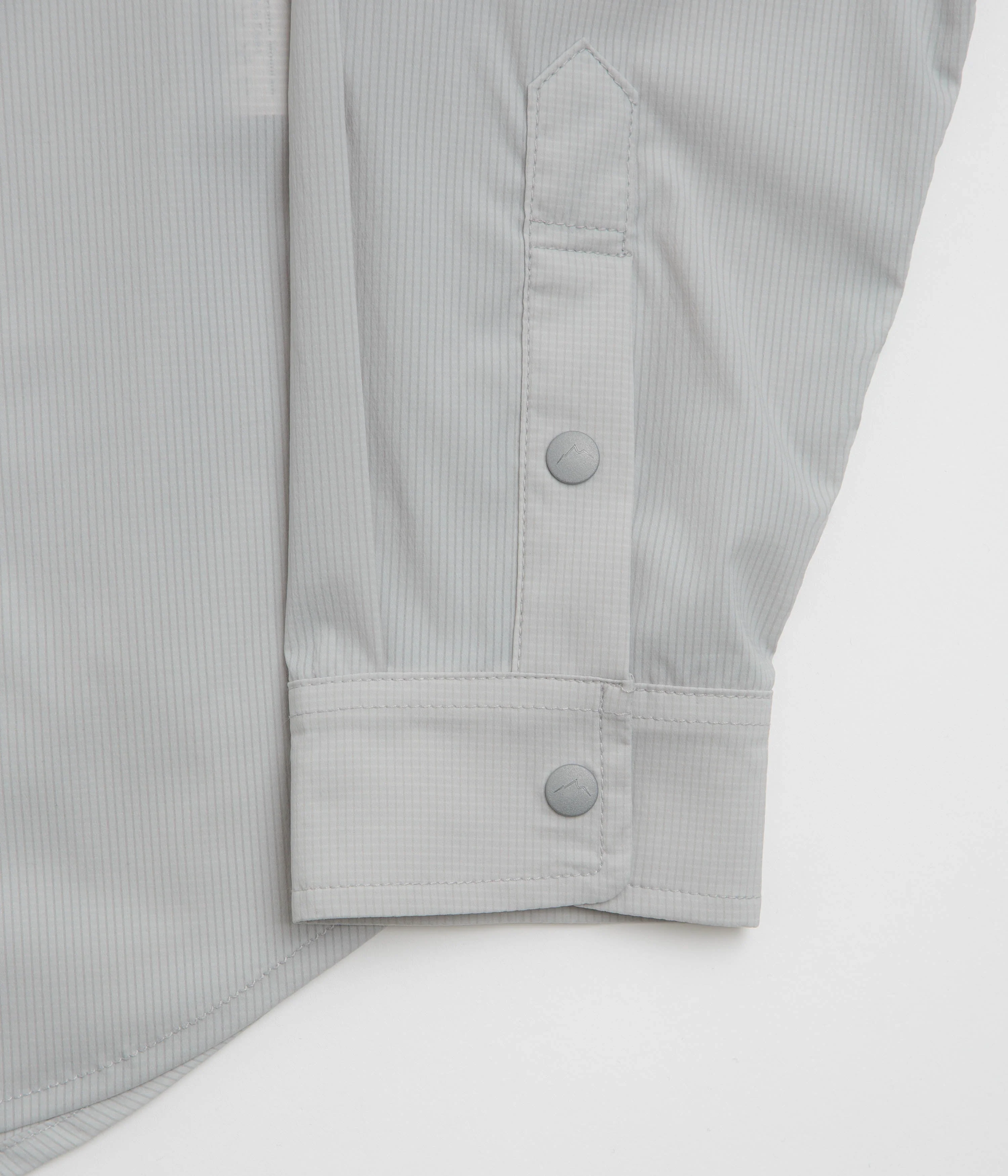 Cayl Stretch Nylon Hiker Shirt - Light Grey - Image 5