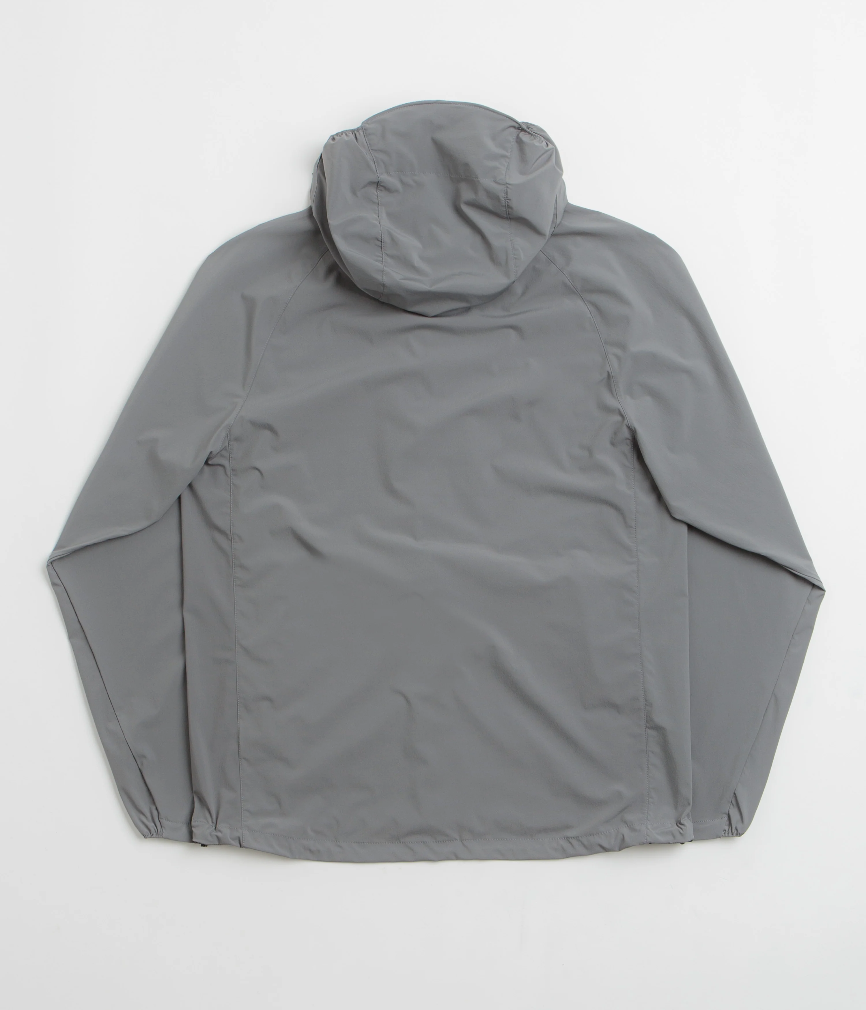 Cayl Stretch Shell Full Zip Hoodie - Grey - Image 3