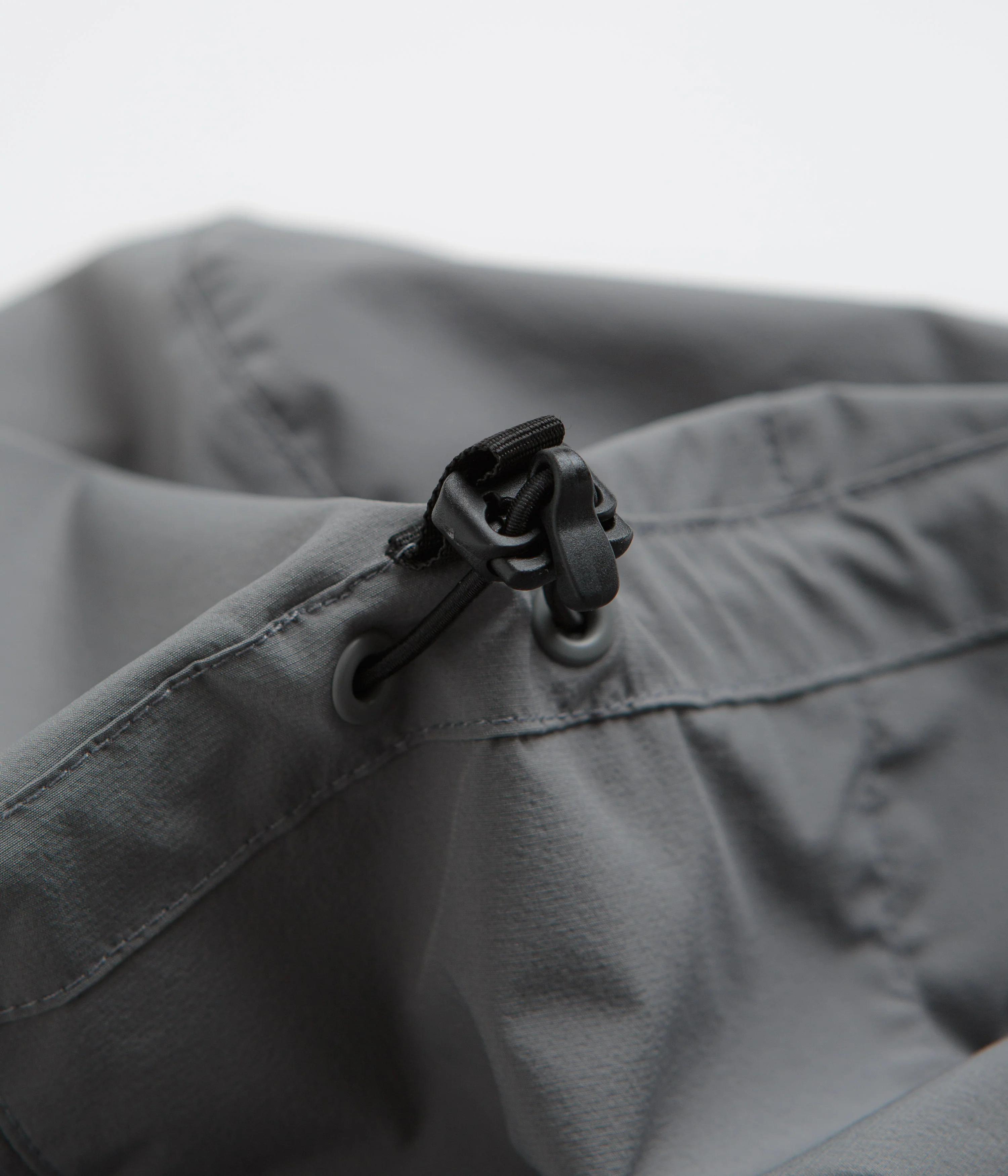 Cayl Stretch Shell Full Zip Hoodie - Grey - Image 8
