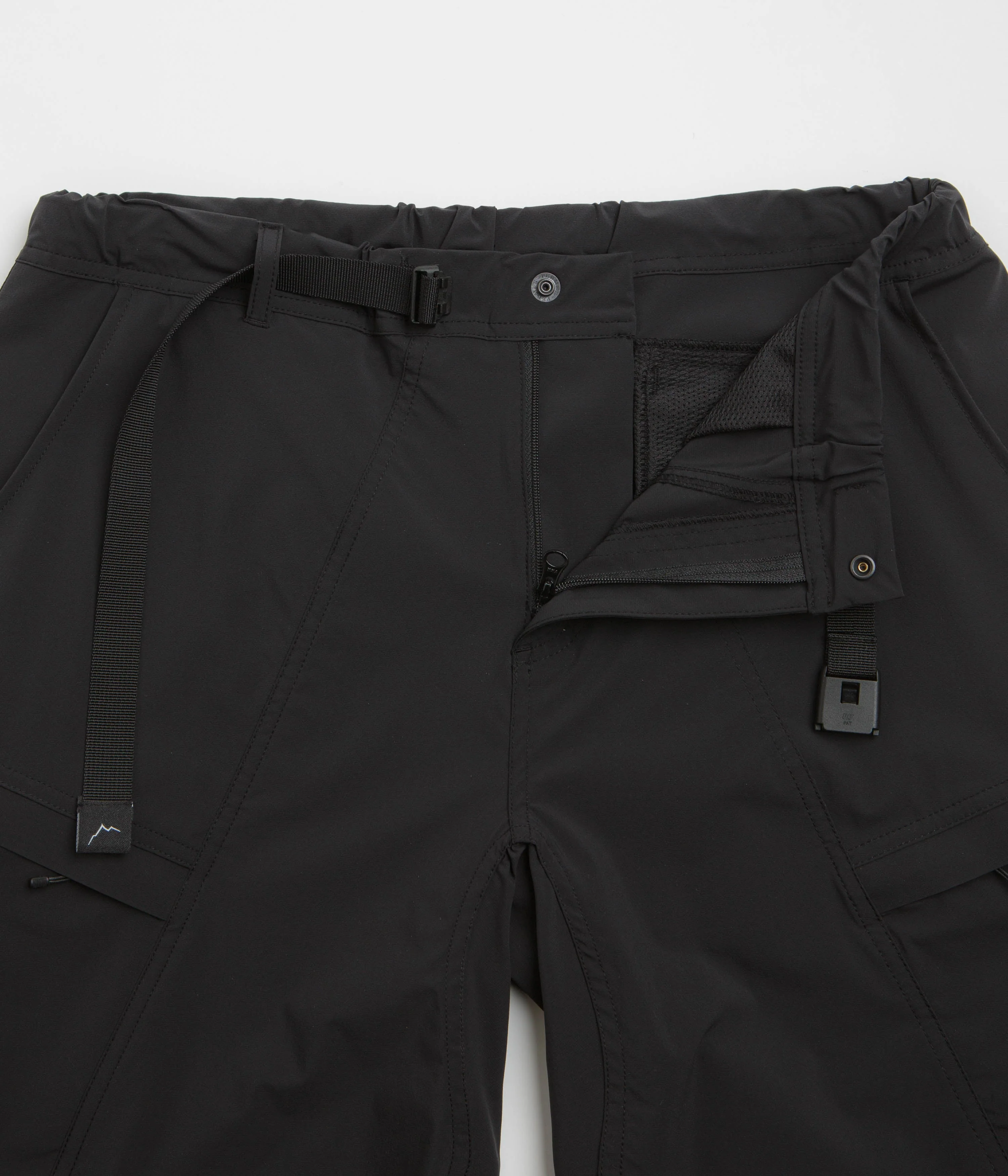 Cayl Stretch Shell Shorts - Black - Image 7