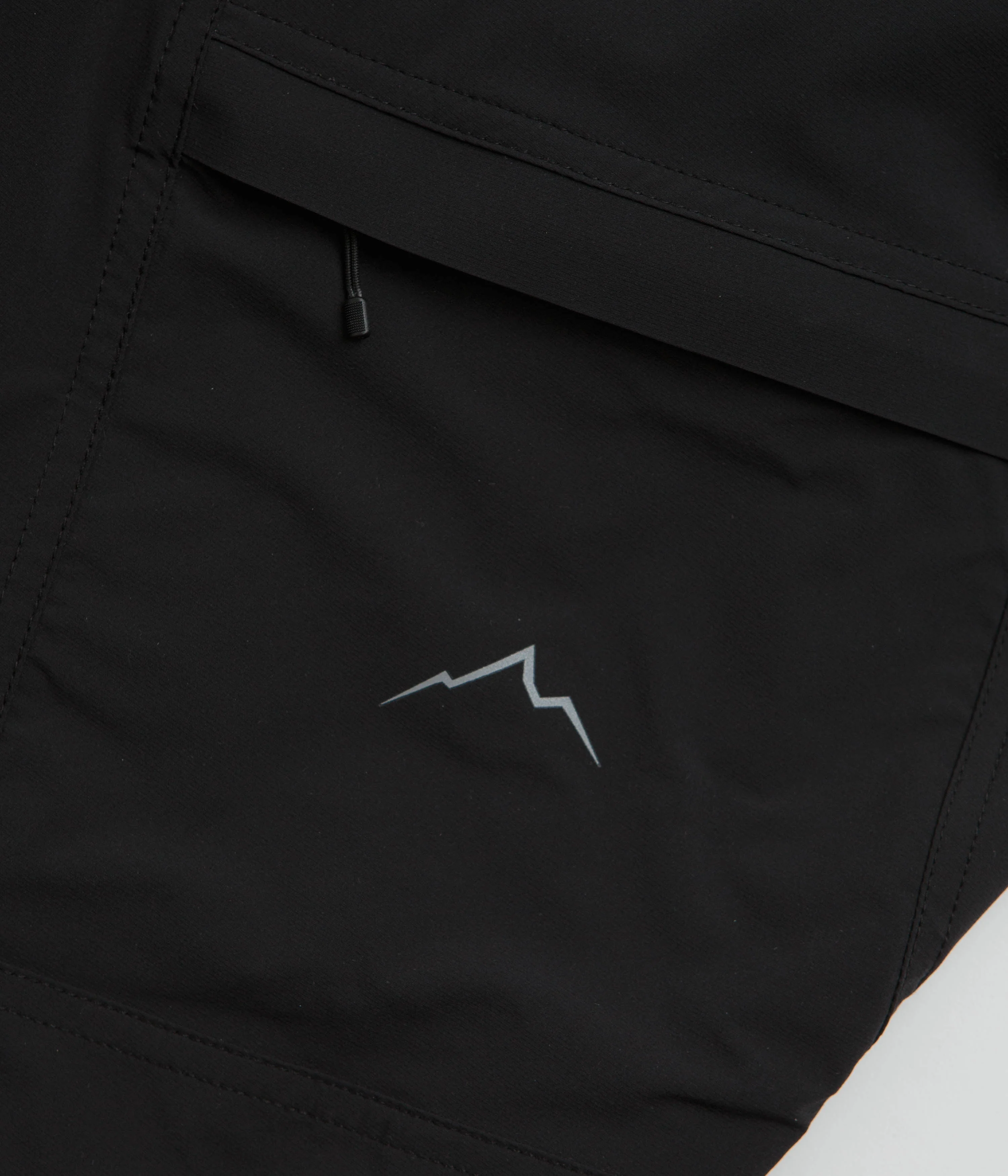 Cayl Stretch Shell Shorts - Black - Image 9