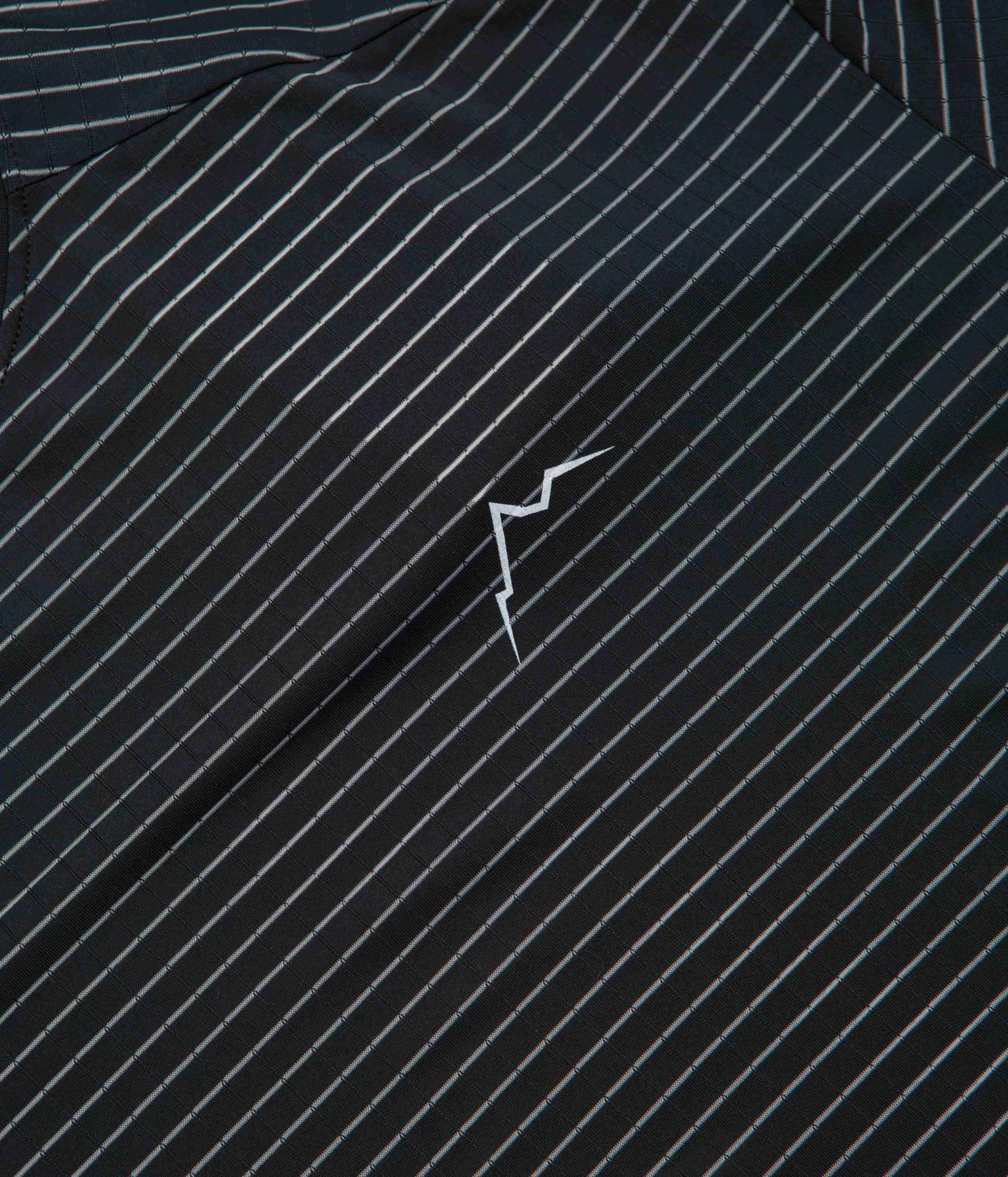 Cayl Stripe Logo T-Shirt - Black - Image 2