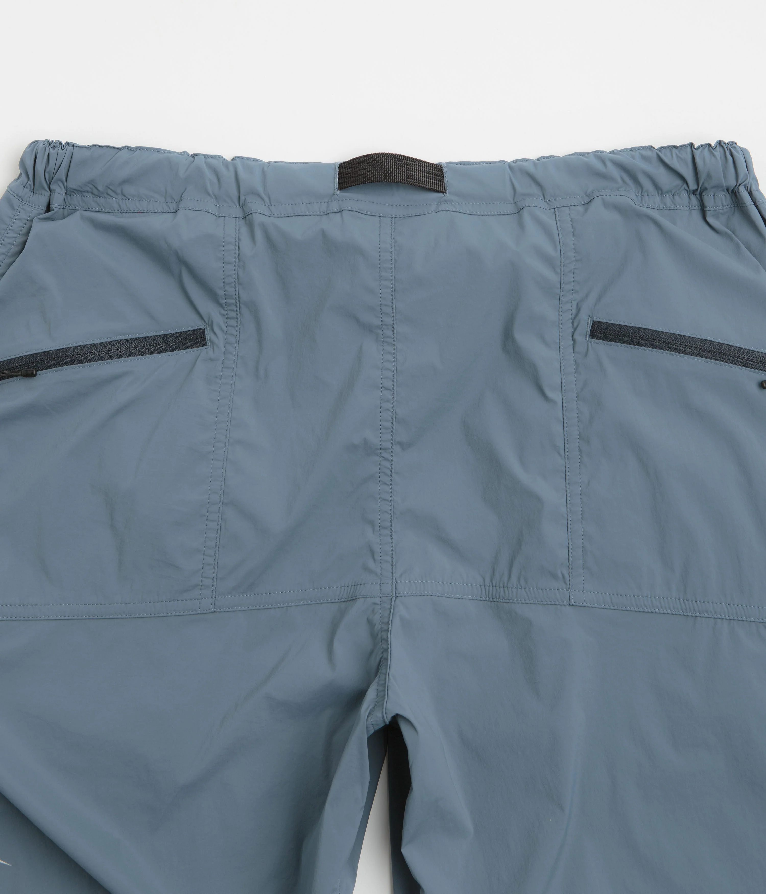 Cayl Zip Pocket Shorts - Light Blue - Image 7
