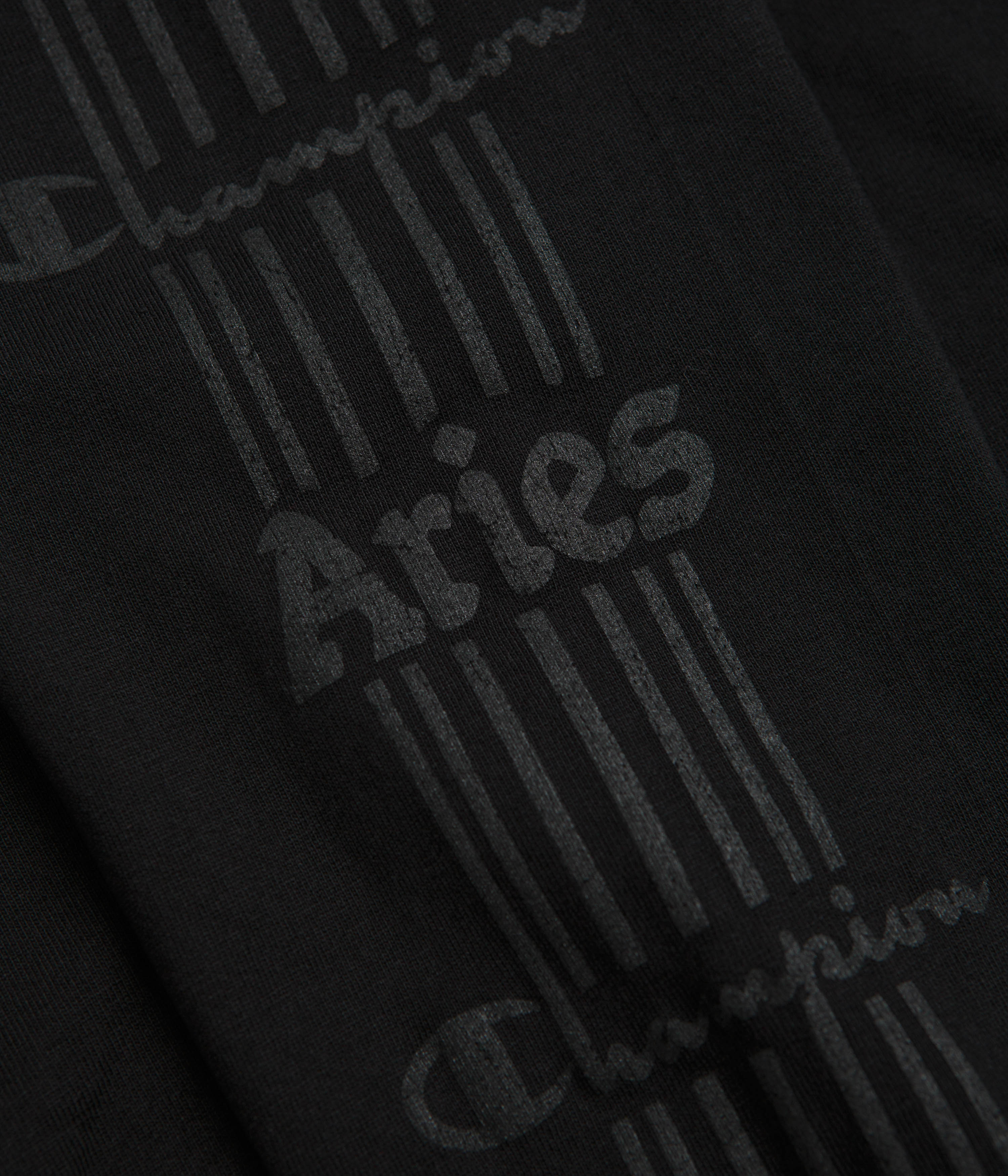 Champion x Aries Stars Long Sleeve T-Shirt - Black - Image 5